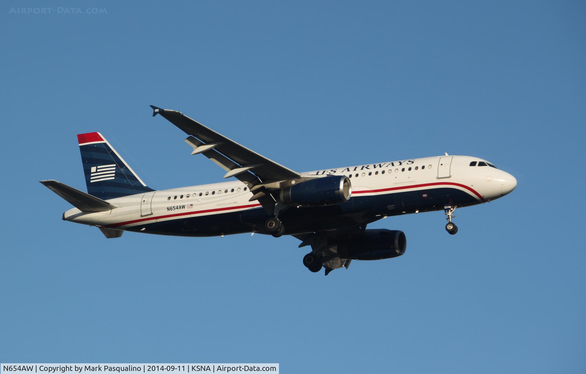 N654AW, 1999 Airbus A320-232 C/N 1050, Airbus A320