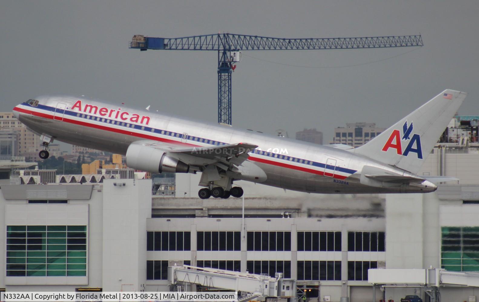 N332AA, 1987 Boeing 767-223 C/N 22331, American 767-200