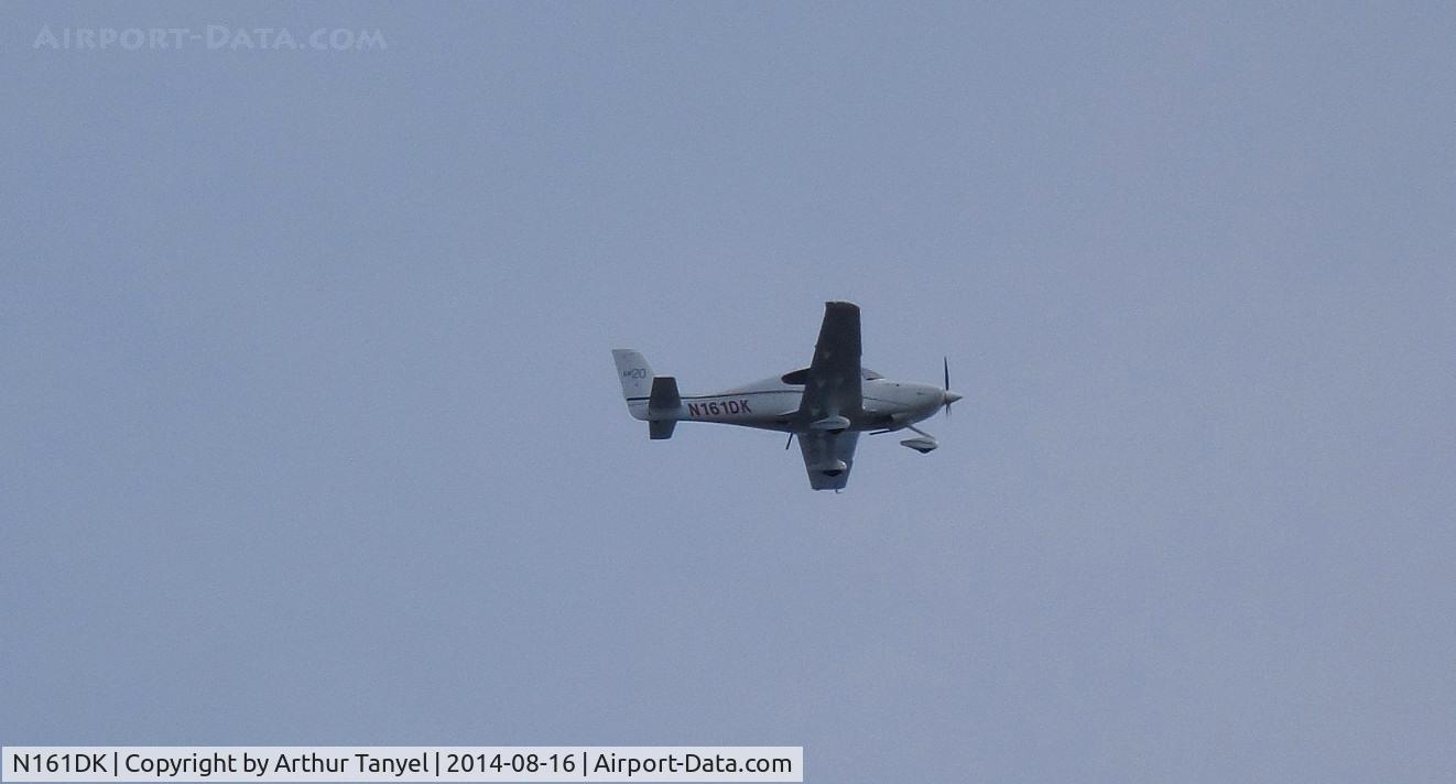 N161DK, 2013 Cirrus SR20 C/N 2225, Flying over Ocean City, NJ