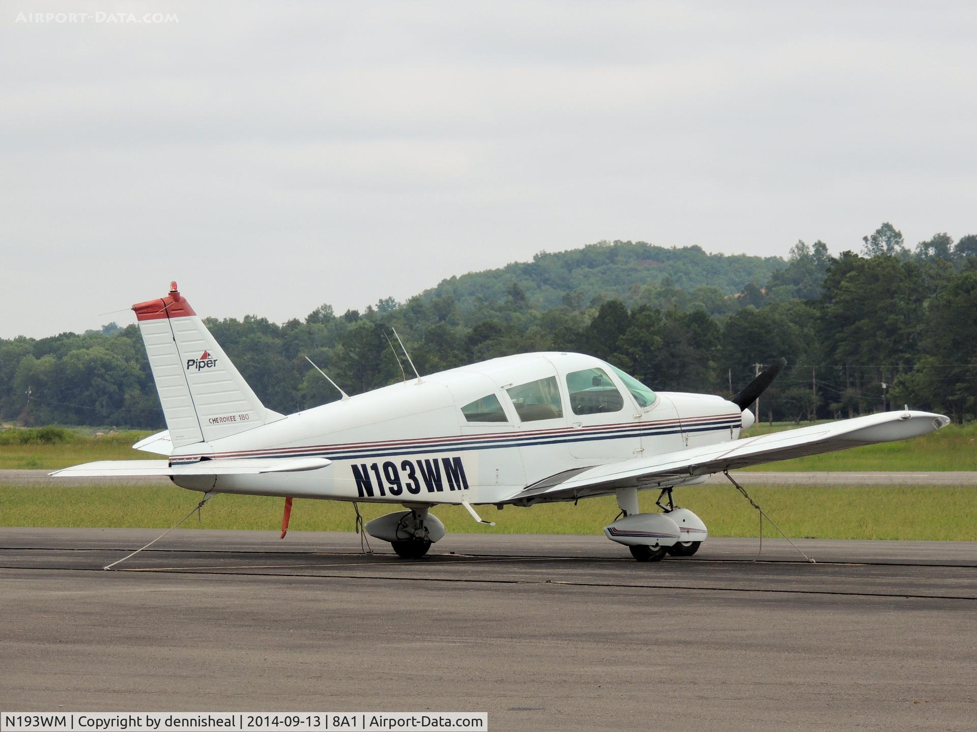 N193WM, 1970 Piper PA-28-180 C/N 28-5795, 1970 PIPER PA-28-180