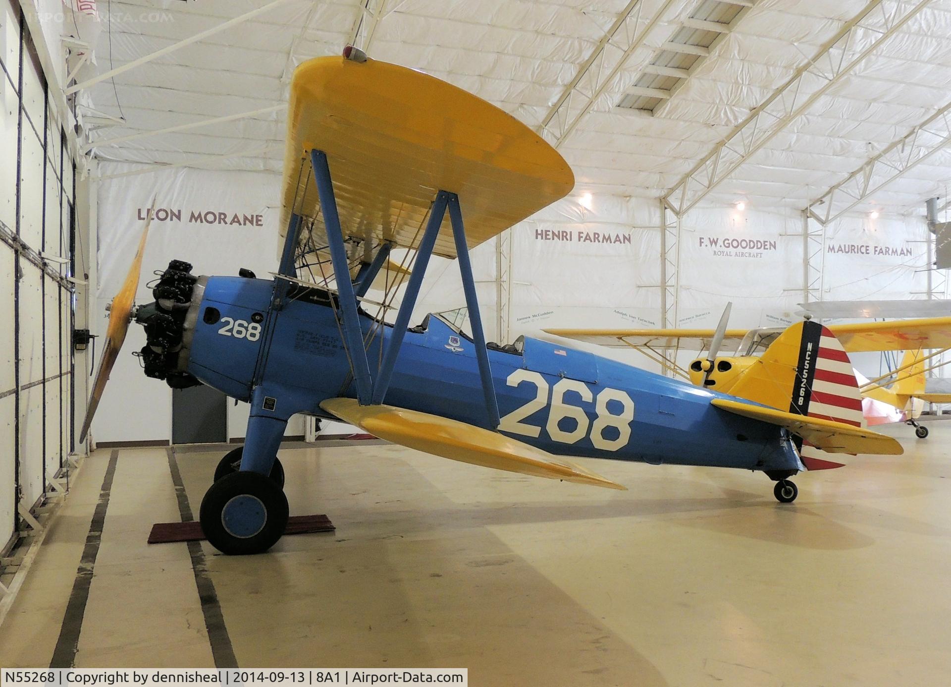 N55268, 1941 Boeing A75N1(PT17) C/N 75-1917, 1941 BOEING A75N1(PT17)