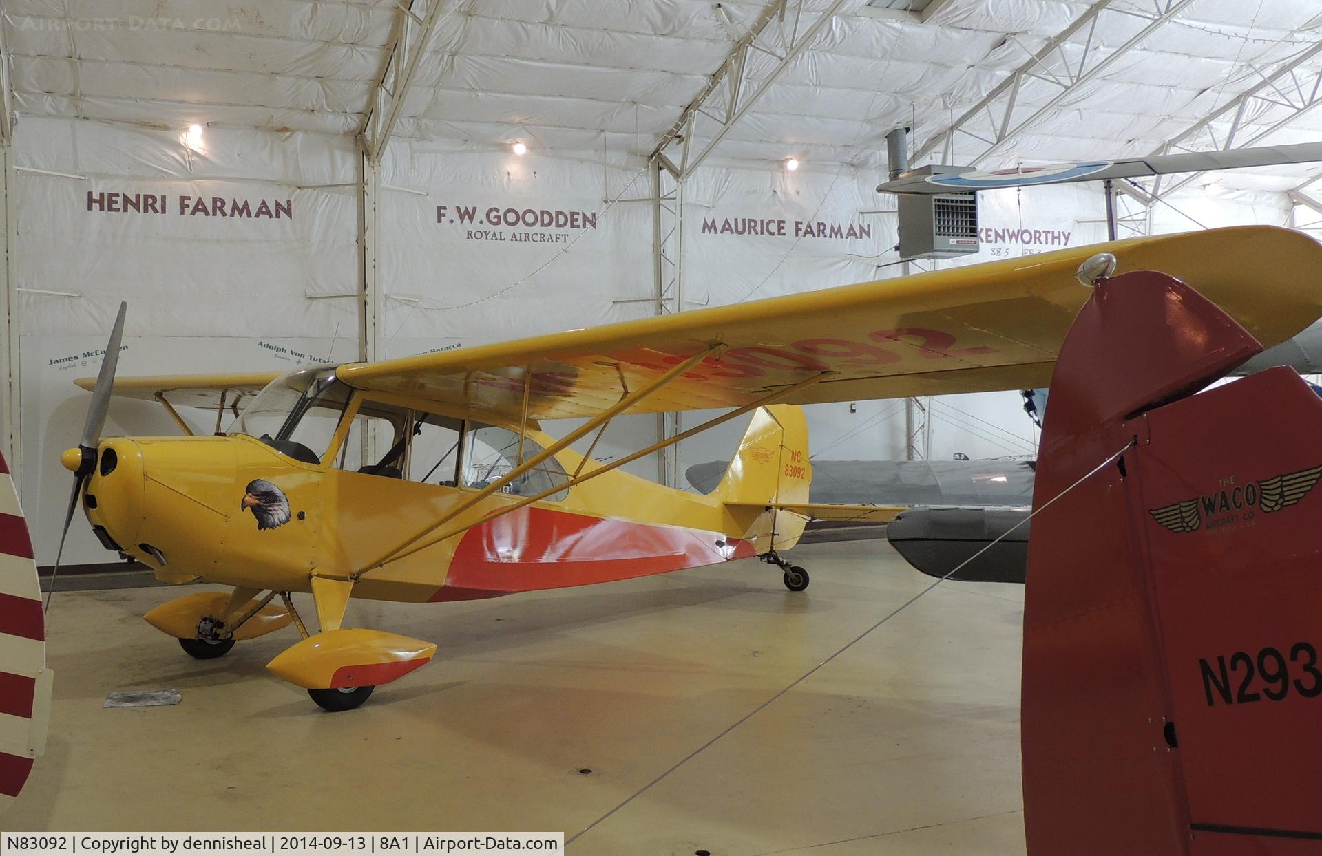 N83092, 1946 Aeronca 7AC Champion C/N 7AC-1749, 1946 AERONCA 7AC