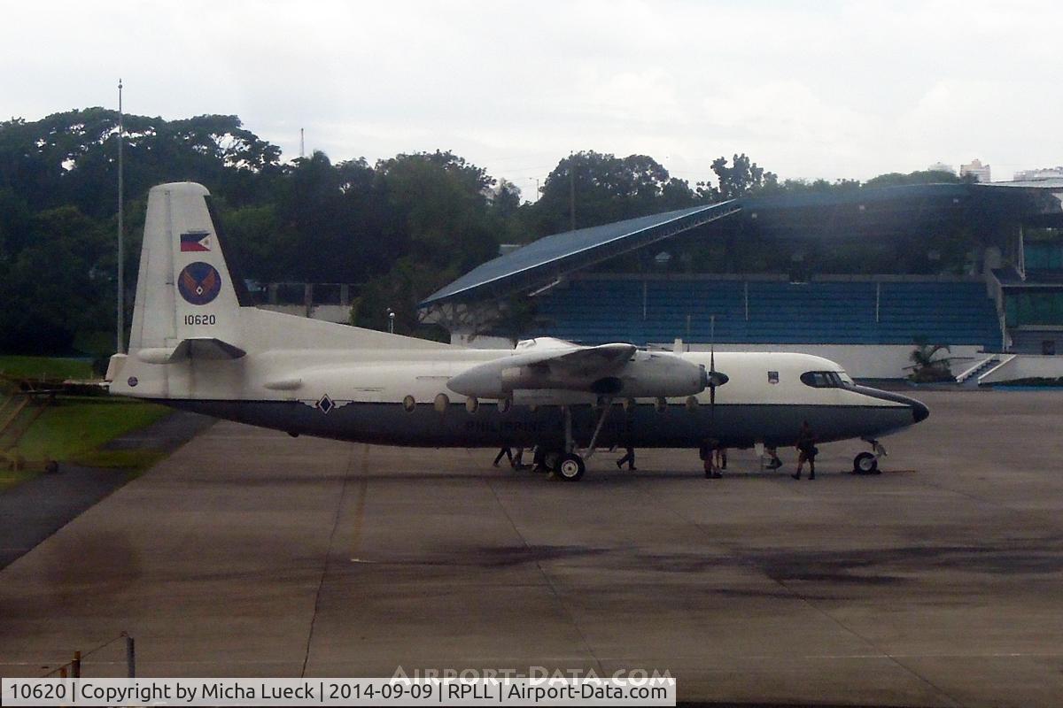 10620, 1981 Fokker F27-200MPA Friendship C/N 10620, At Manila