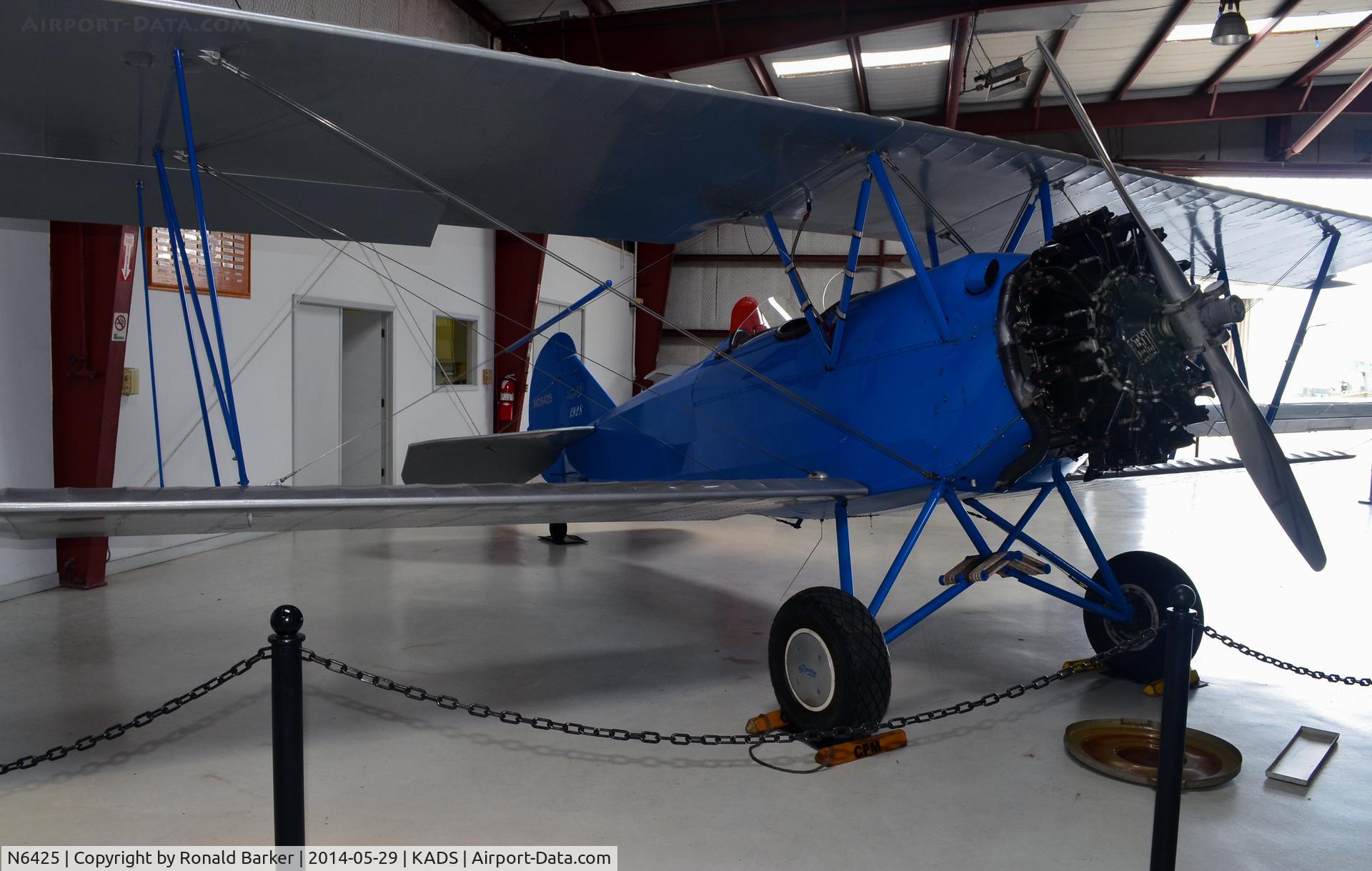 N6425, Curtiss-Wright Travel Air 4000 C/N 766, Cavanaugh Flight Museum, Addison, TX