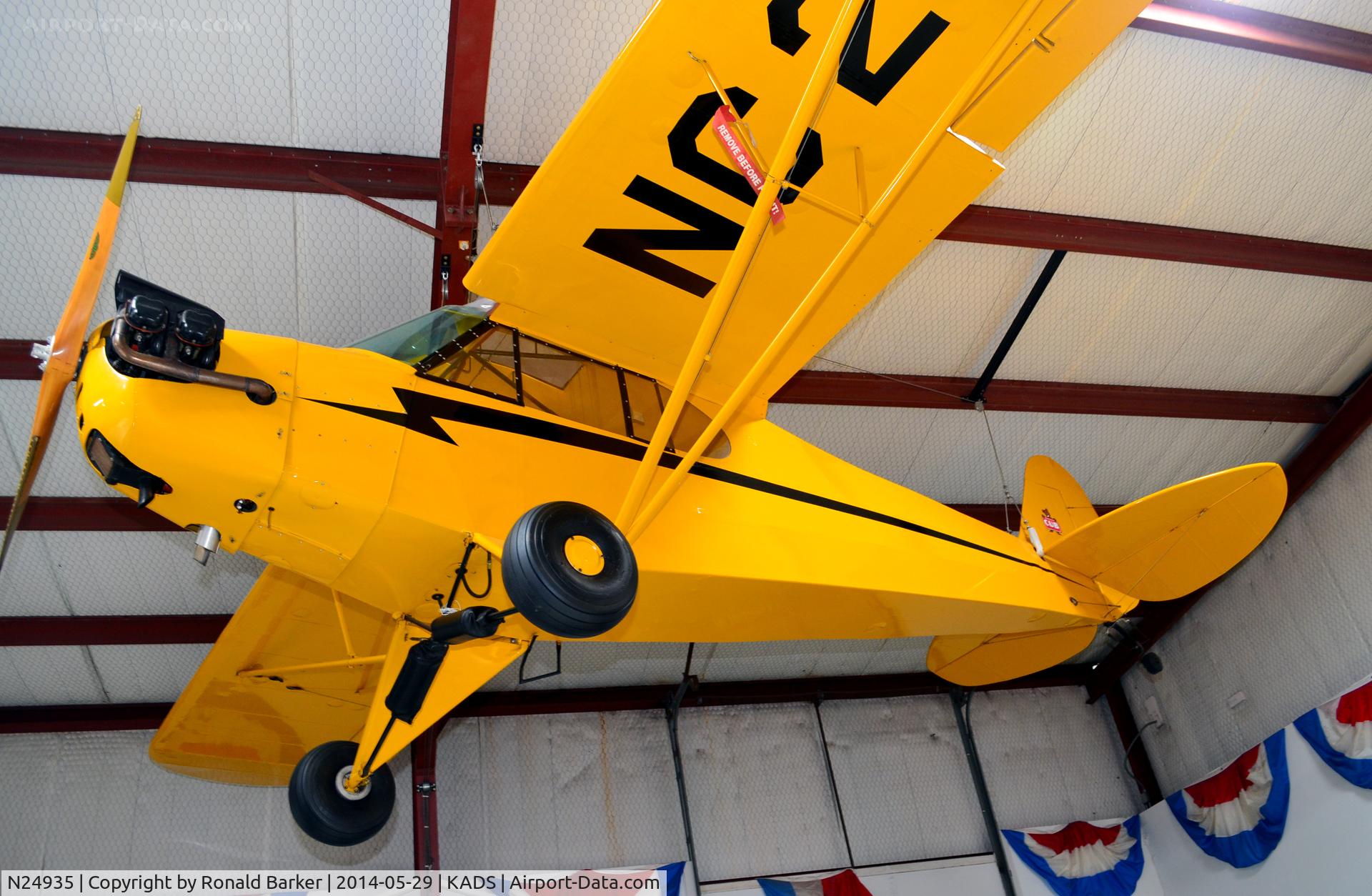 N24935, 1939 Piper J3C-65 Cub Cub C/N 3536, Cavanaugh Flight Museum, Addison, TX
