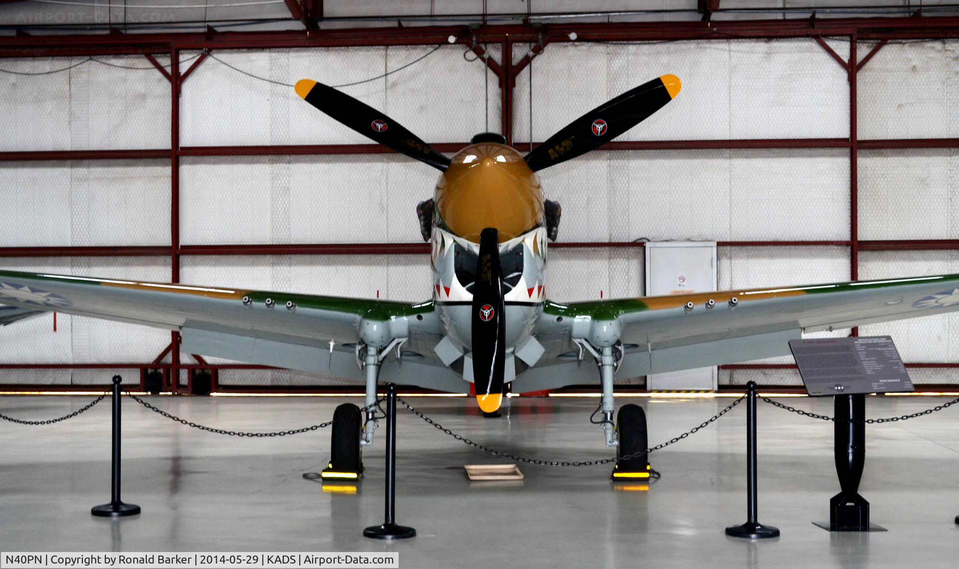 N40PN, 1944 Curtiss P-40N Warhawk C/N 33109, Cavanaugh Flight Museum, Addison, TX