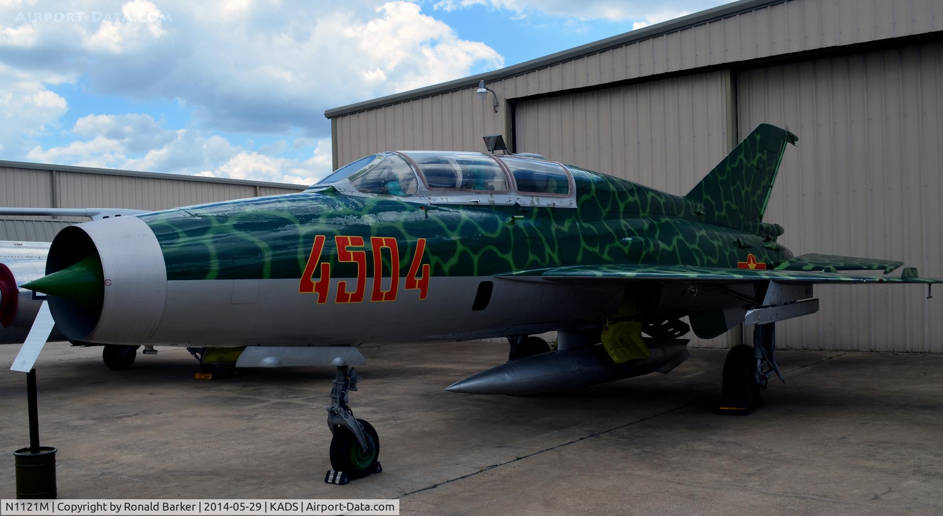 N1121M, Mikoyan-Gurevich MiG-21US C/N 4685145, Cavanagh Flight Museum, Addison, TX
