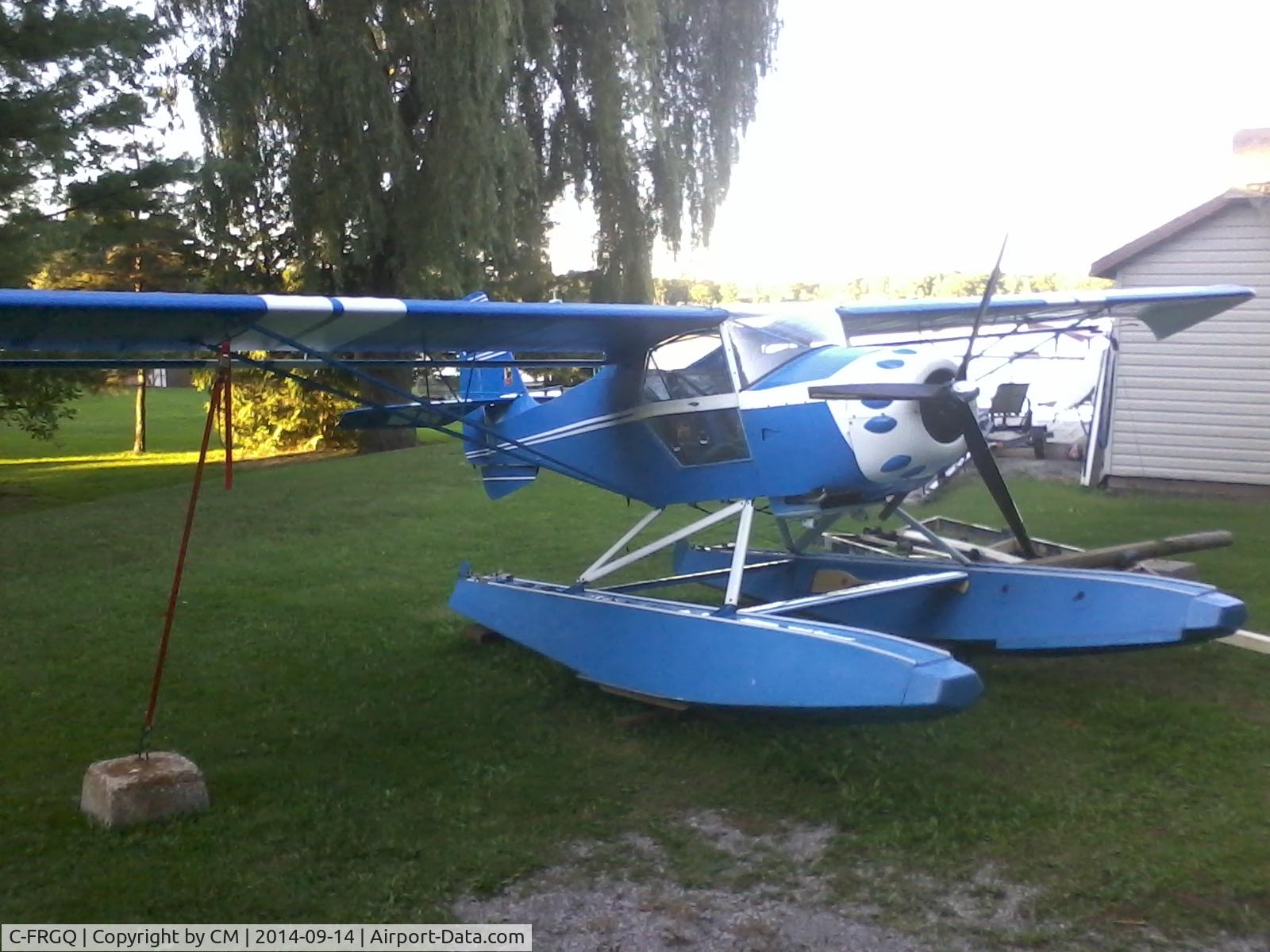 C-FRGQ, 1994 Skystar Kitfox Model 4-1200 C/N ECU 048, On Straight Aluminum Floats