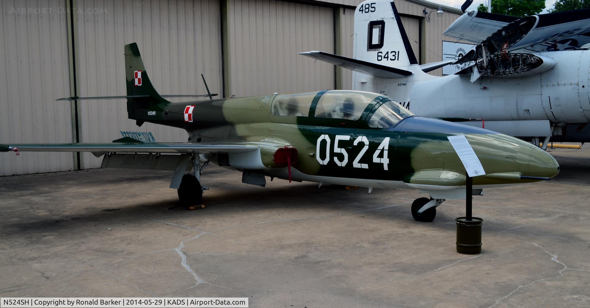 N524SH, PZL-Mielec TS-11 Iskra C/N 1H0524, Cavanaugh Flight Museum, Addison, TX
