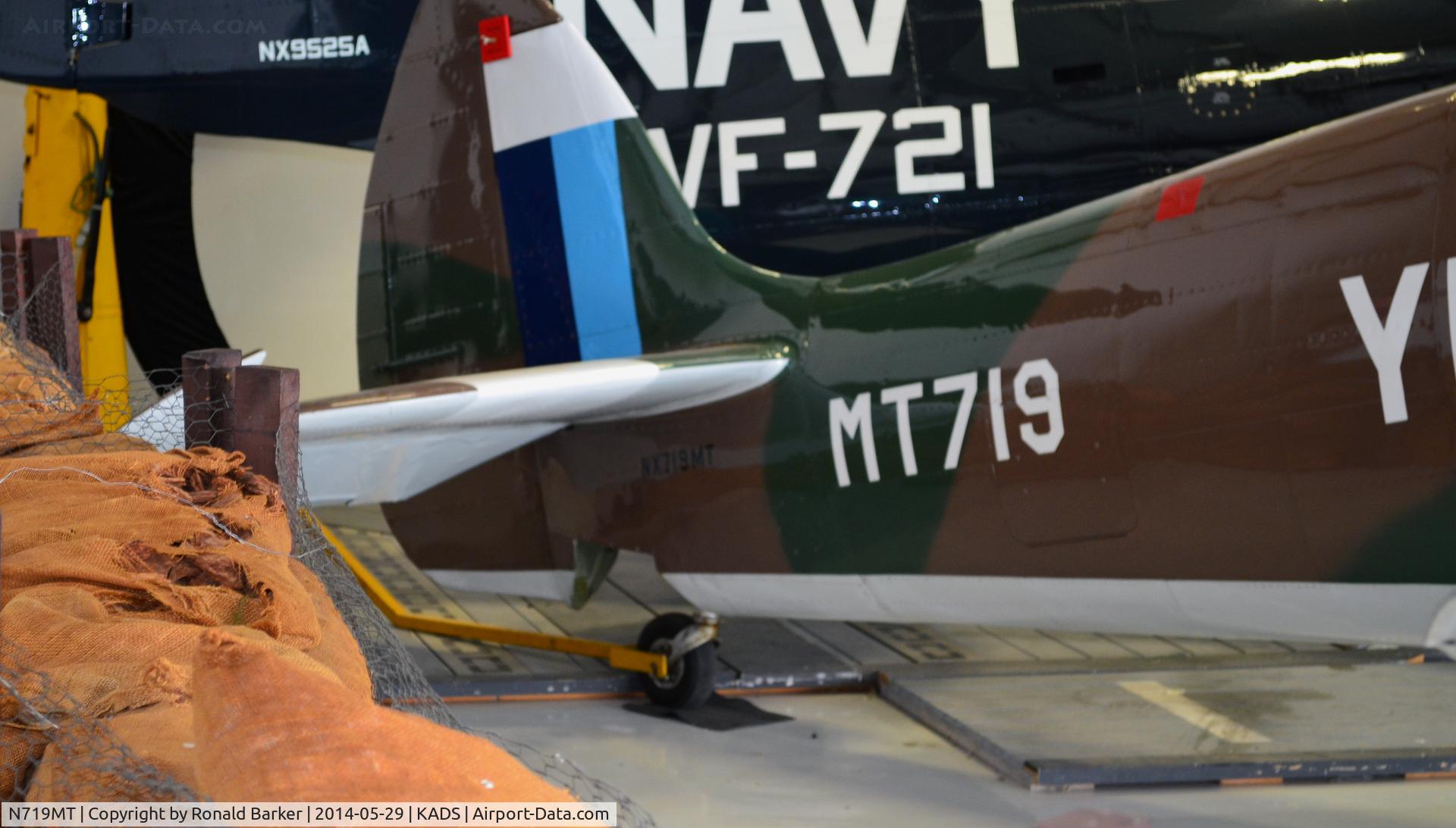 N719MT, 1944 Supermarine 359 Spitfire LF.VIIIc C/N 6S/479770, Cavanaugh Flight, Museum, Addison, TX