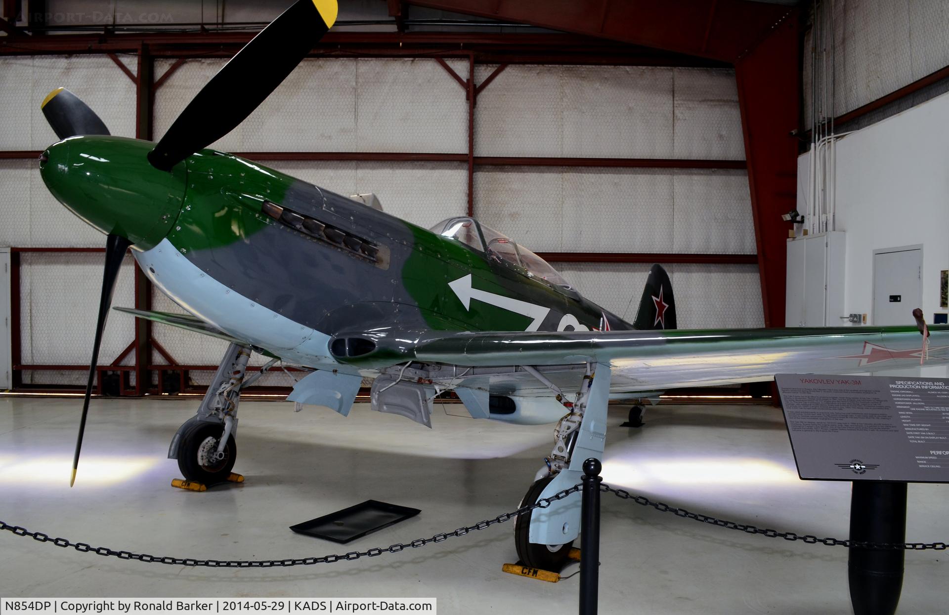 N854DP, 1994 Yakovlev Yak-3M C/N 0470101, Cavanaugh Flight Museum, Addison, TX