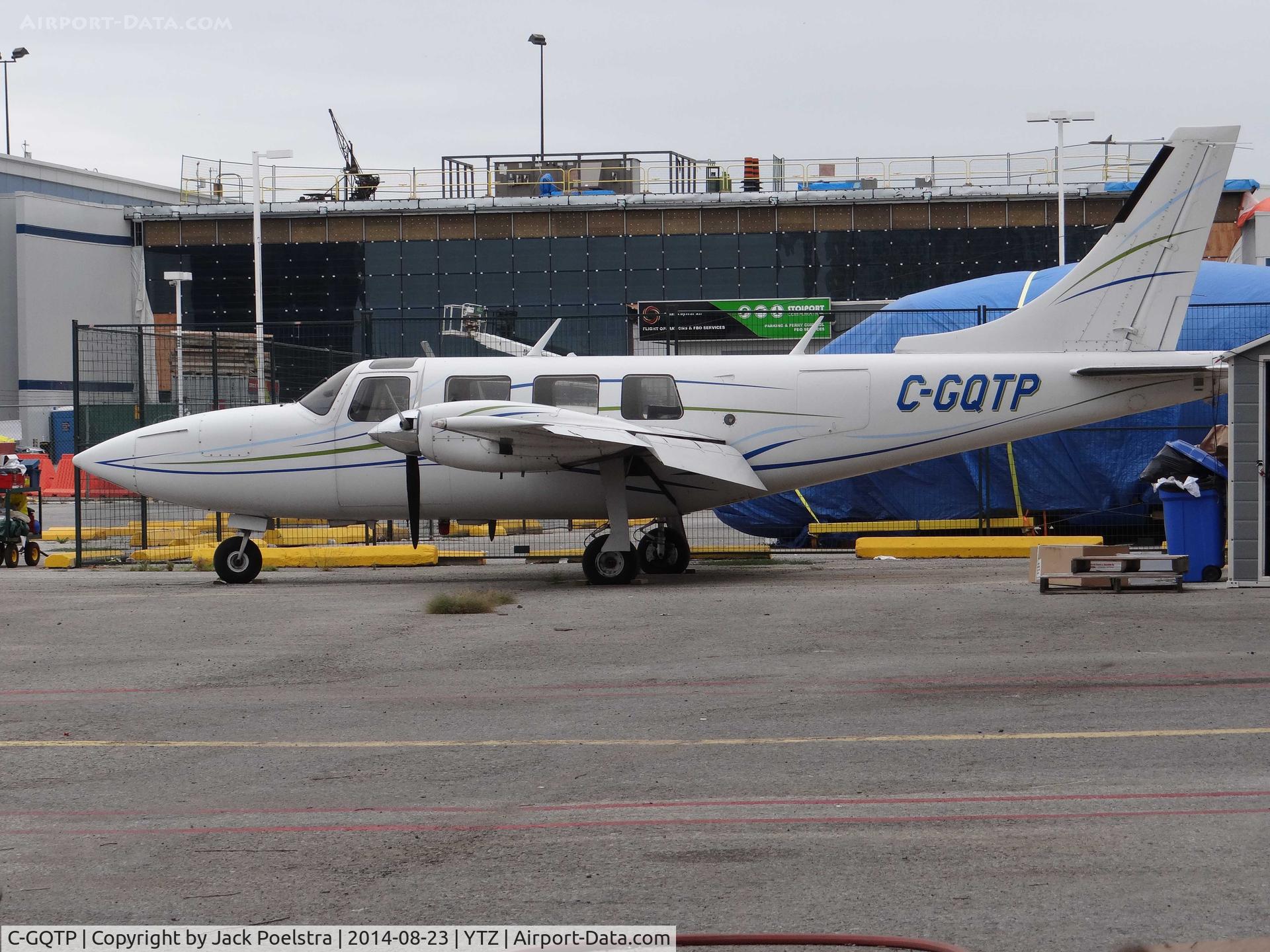 C-GQTP, 1975 Aerostar 600 C/N 60-0241-099, C-GQTP at Billy Bishop Toronto centre airport