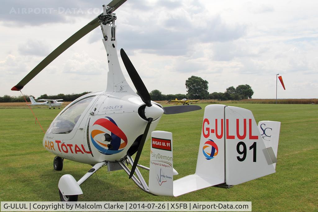 G-ULUL, 2010 RotorSport UK Calidus C/N RSUK/CALS/009, Rotorsport UK Calidus at Fishburn Airfield UK, July 2014.
