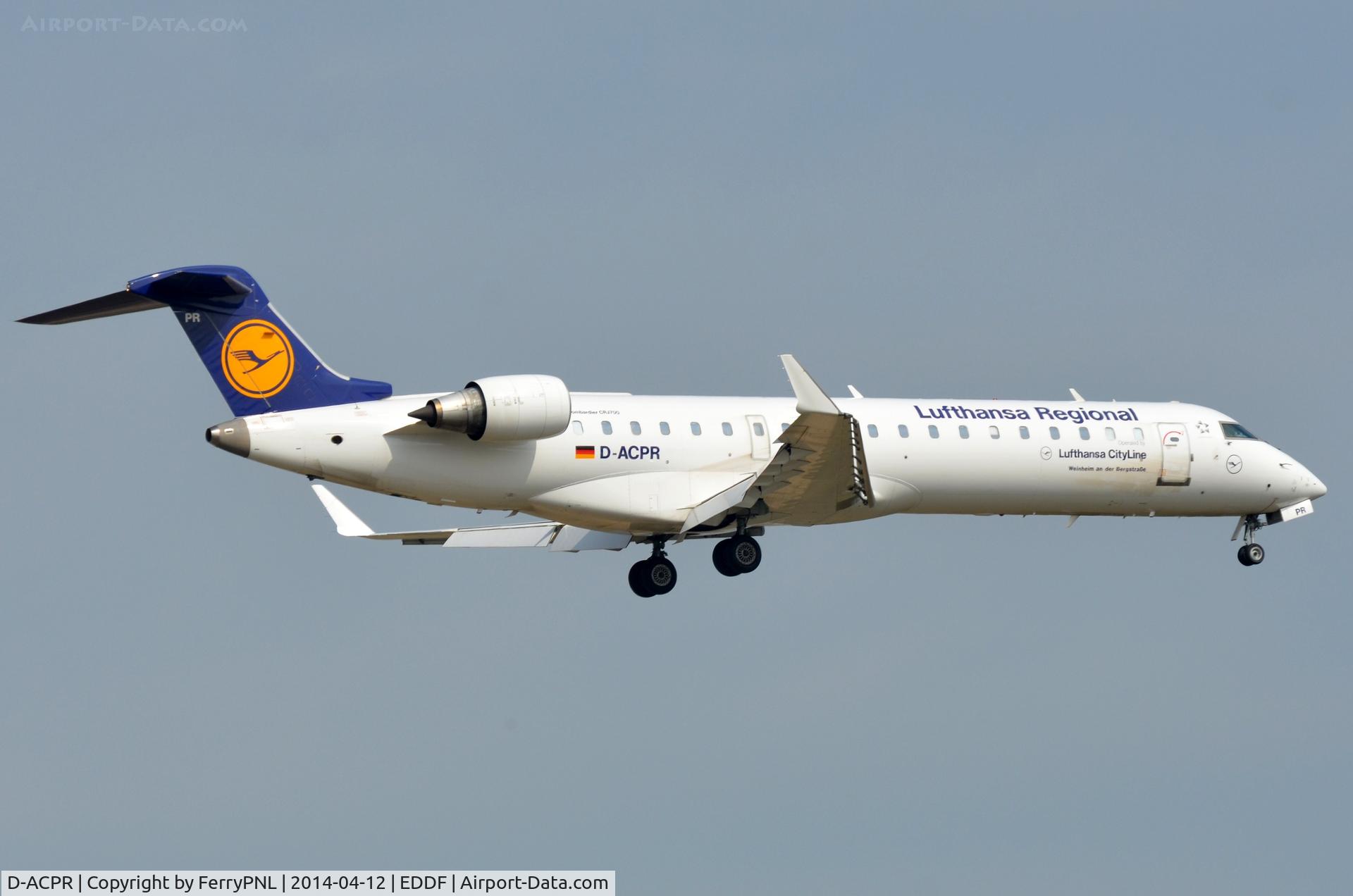 D-ACPR, 2003 Canadair CRJ-701ER (CL-600-2C10) Regional Jet C/N 10098, LHC CL700