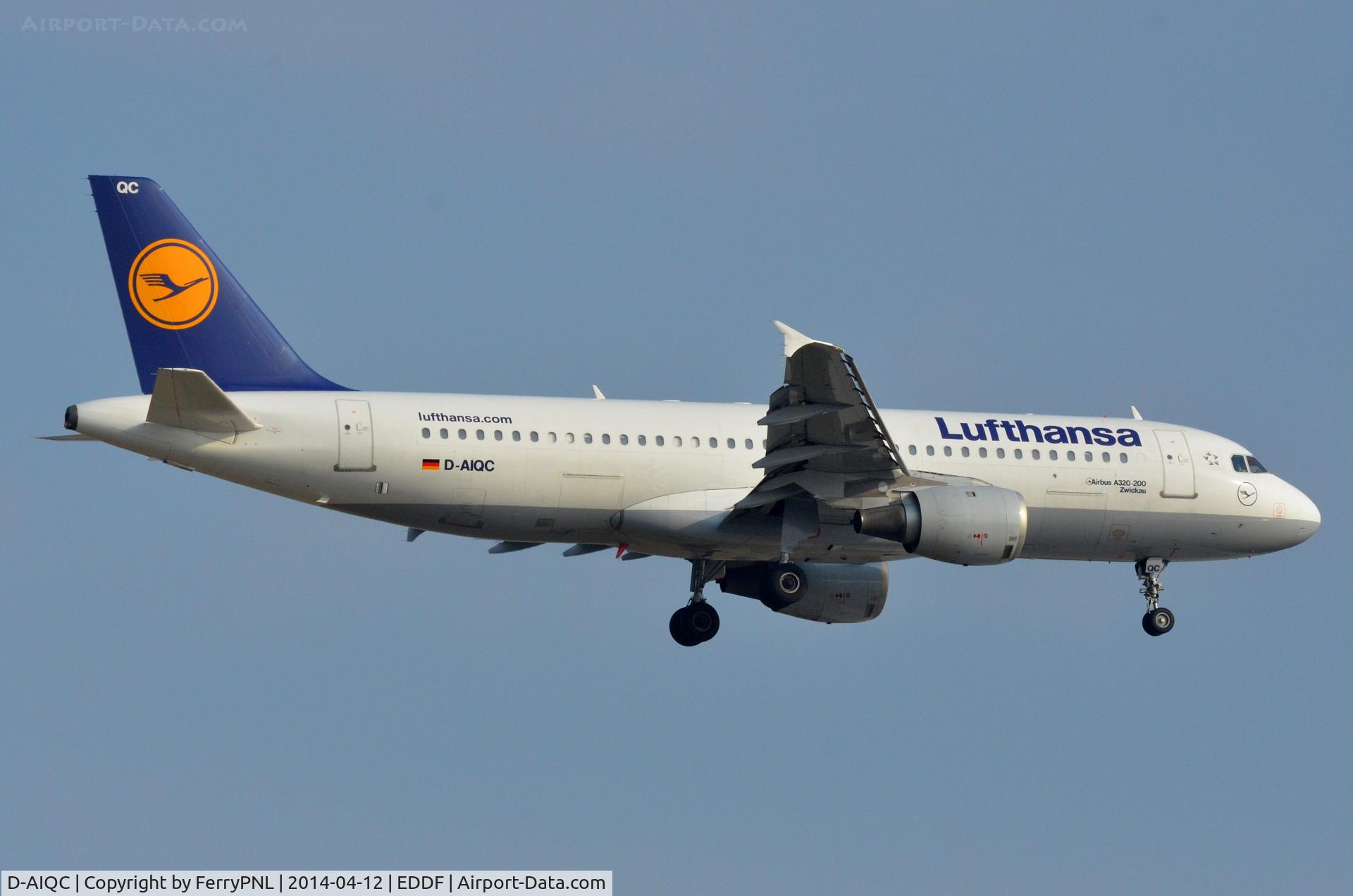 D-AIQC, 1991 Airbus A320-211 C/N 0201, Lufthansa A320