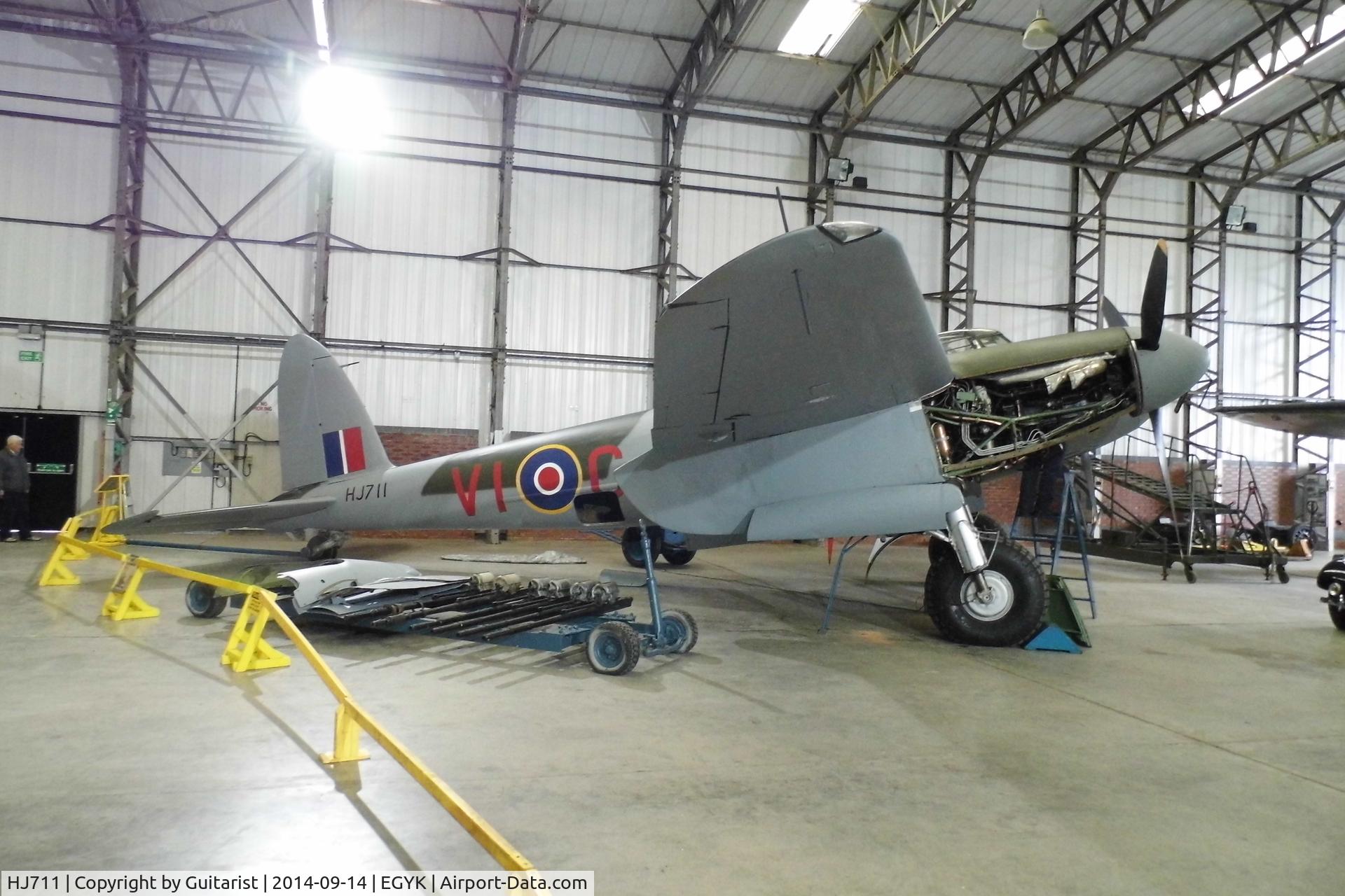 HJ711, 1943 De Havilland DH-98 Mosquito NF.11 C/N HJ711, York Air Museum