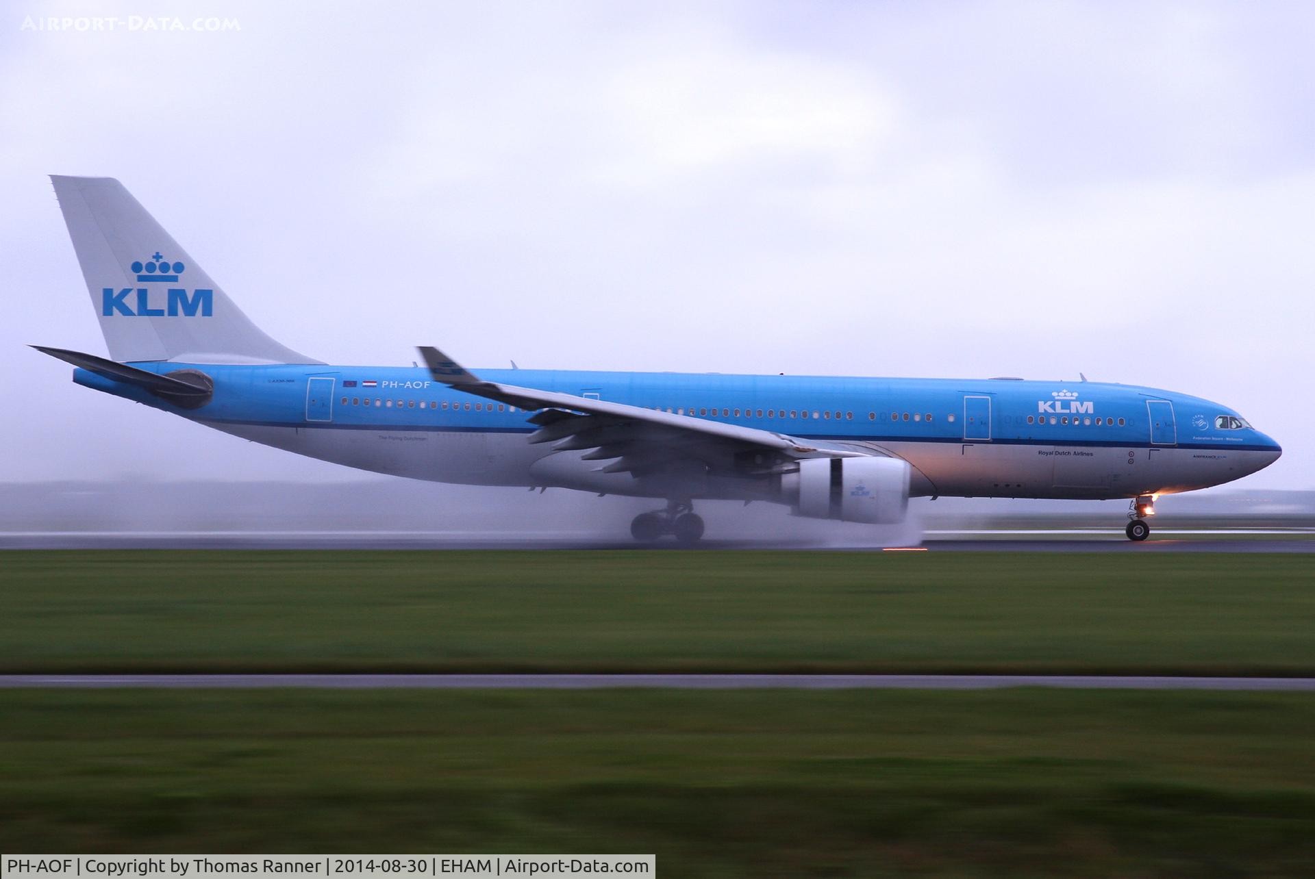 PH-AOF, 2006 Airbus A330-203 C/N 801, KLM A330