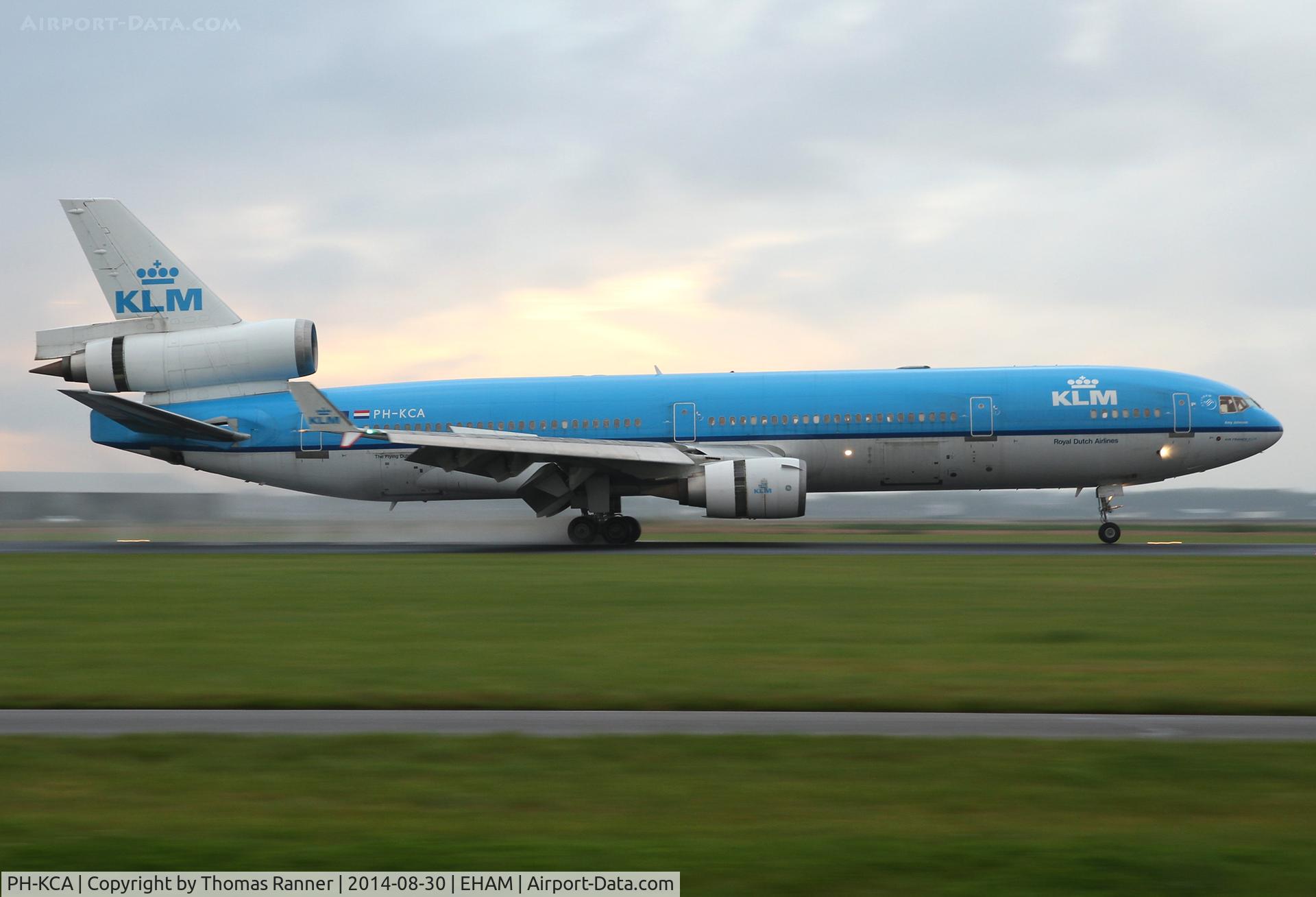 PH-KCA, 1993 McDonnell Douglas MD-11 C/N 48555, KLM MD11