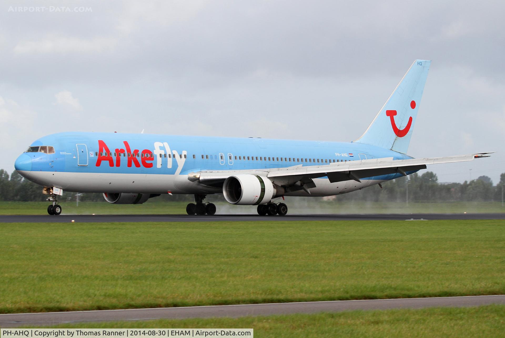 PH-AHQ, 1990 Boeing 767-383 C/N 24477, Arkefly B767