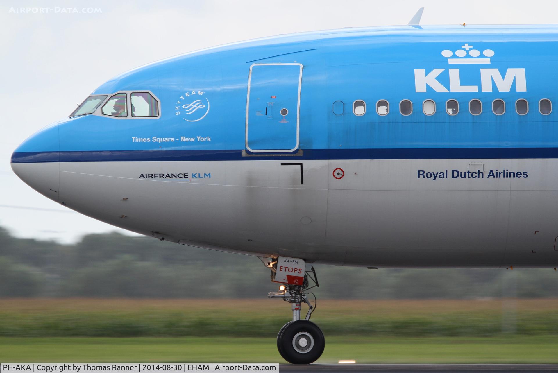 PH-AKA, 2012 Airbus A330-303 C/N 1287, KLM A330