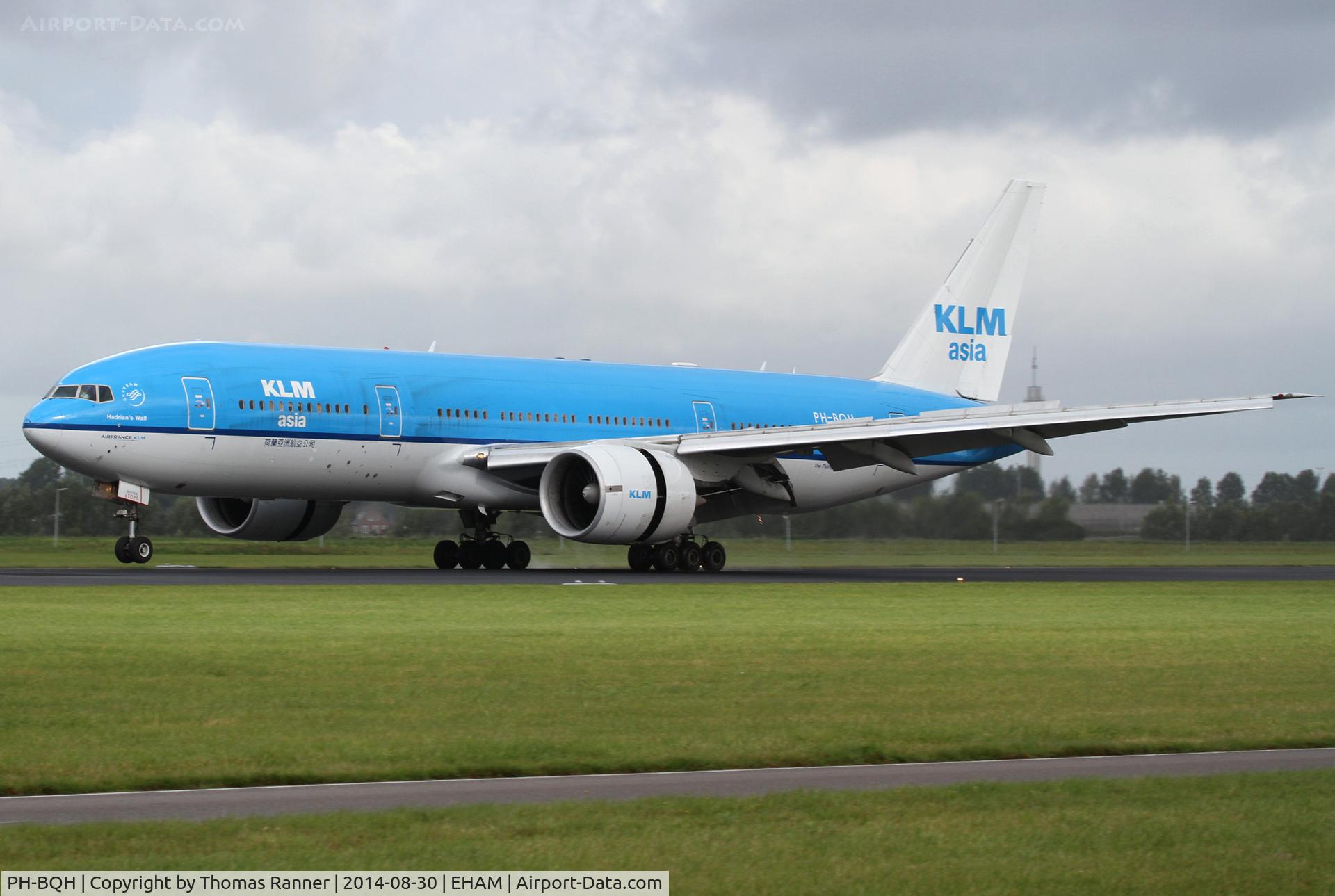 PH-BQH, 2004 Boeing 777-206/ER C/N 32705, KLM Asia B777