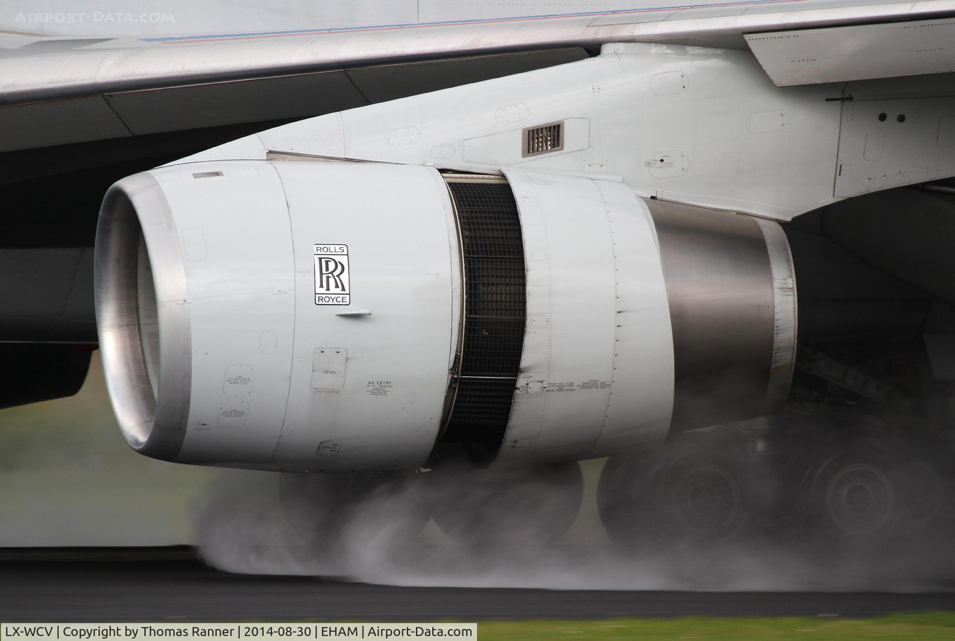 LX-WCV, 2007 Boeing 747-4R7F C/N 35804, Cargolux B747