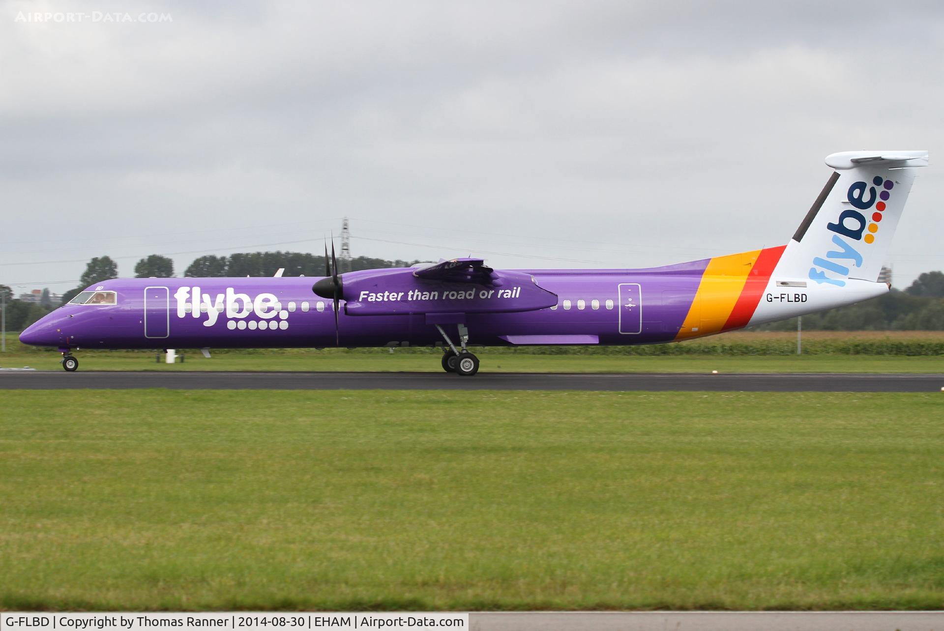 G-FLBD, 2009 De Havilland Canada DHC-8-402Q Dash 8 C/N 4259, FlyBe DHC8