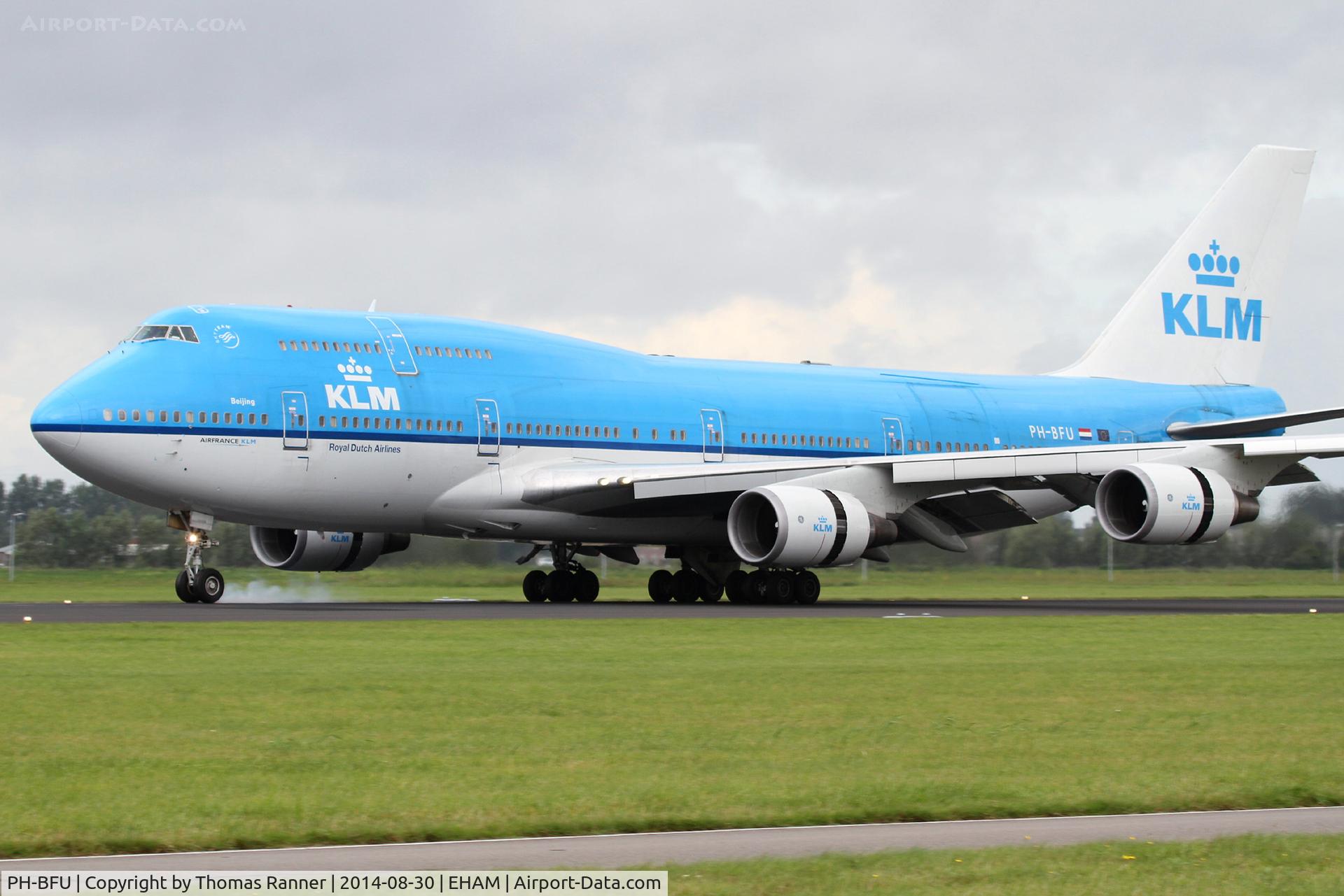 PH-BFU, 1997 Boeing 747-406BC C/N 28196, KLM B747