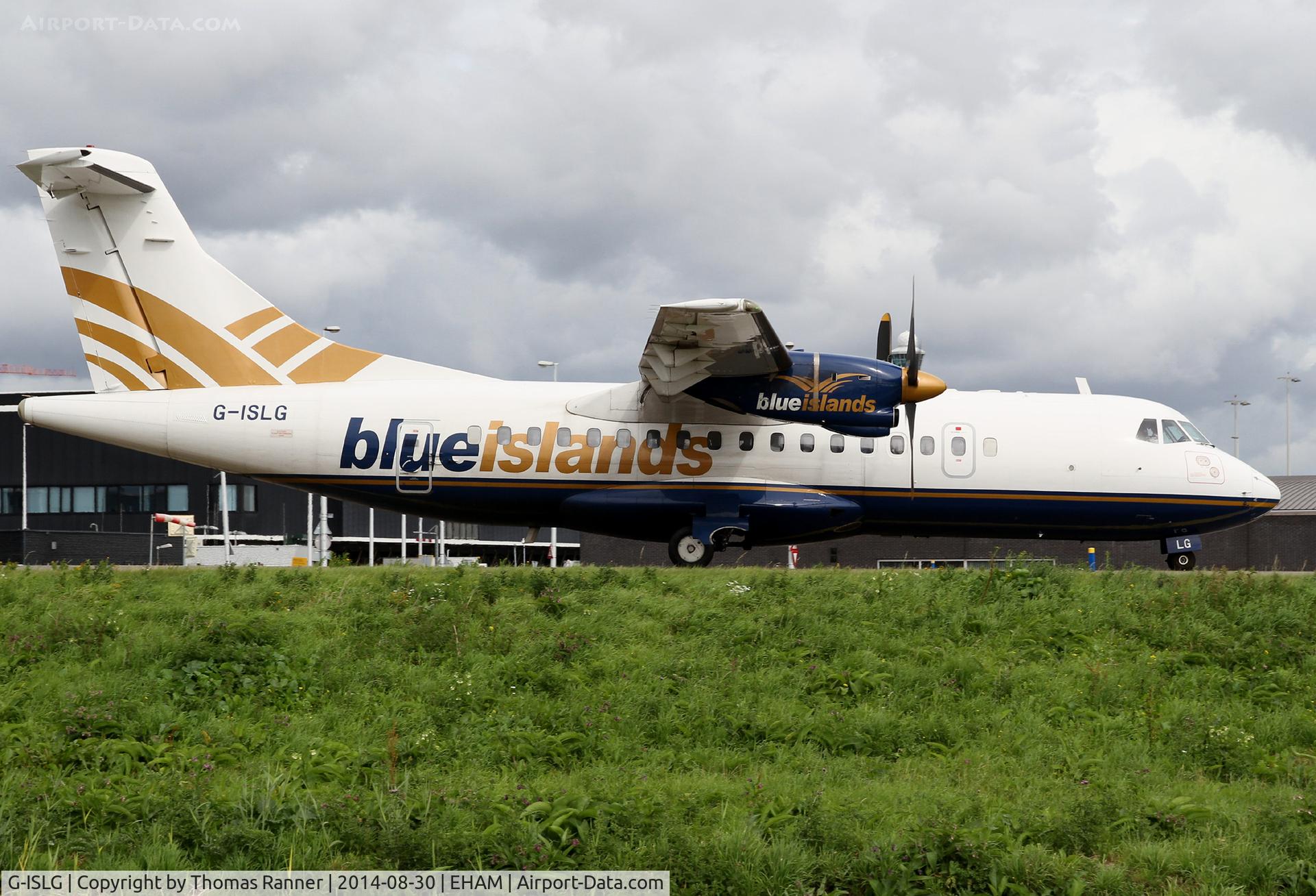 G-ISLG, 1986 ATR 42-320 C/N 019, Blue Islands ATR42