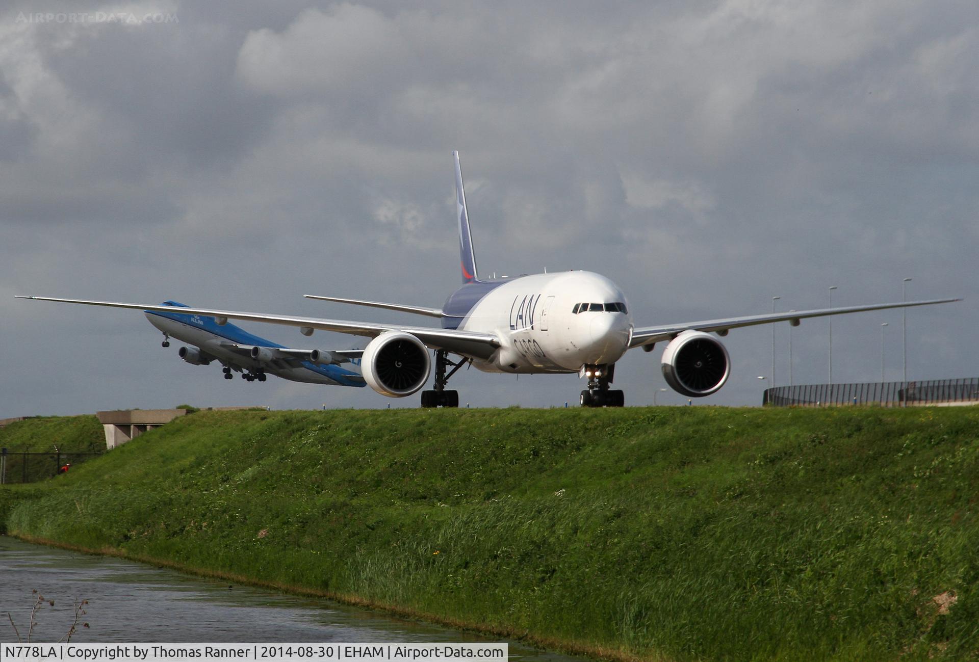 N778LA, 2012 Boeing 777-F6N C/N 41518, LAN Cargo B777