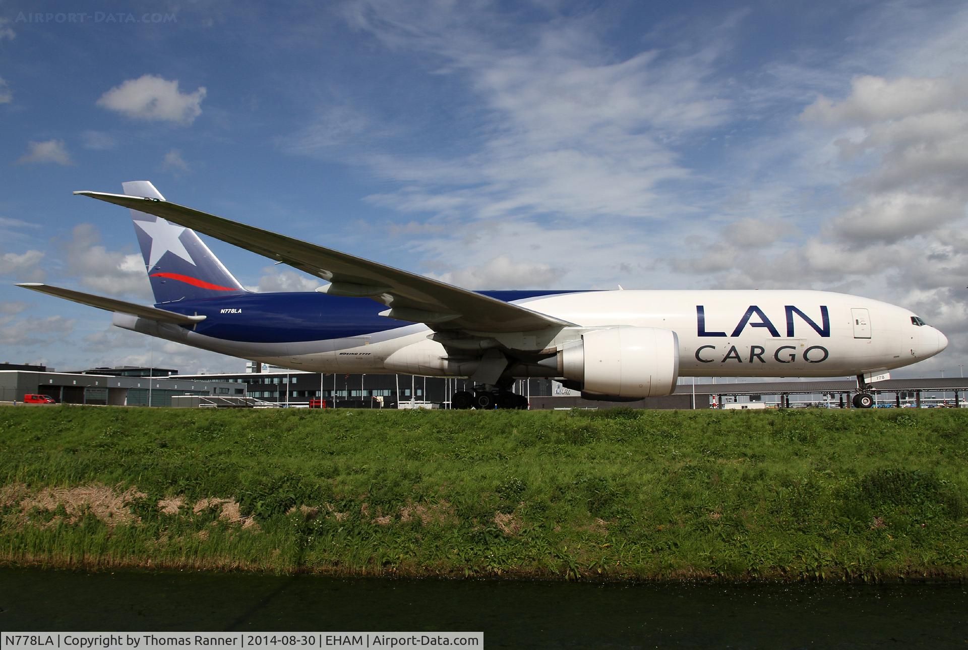N778LA, 2012 Boeing 777-F6N C/N 41518, LAN Cargo B777