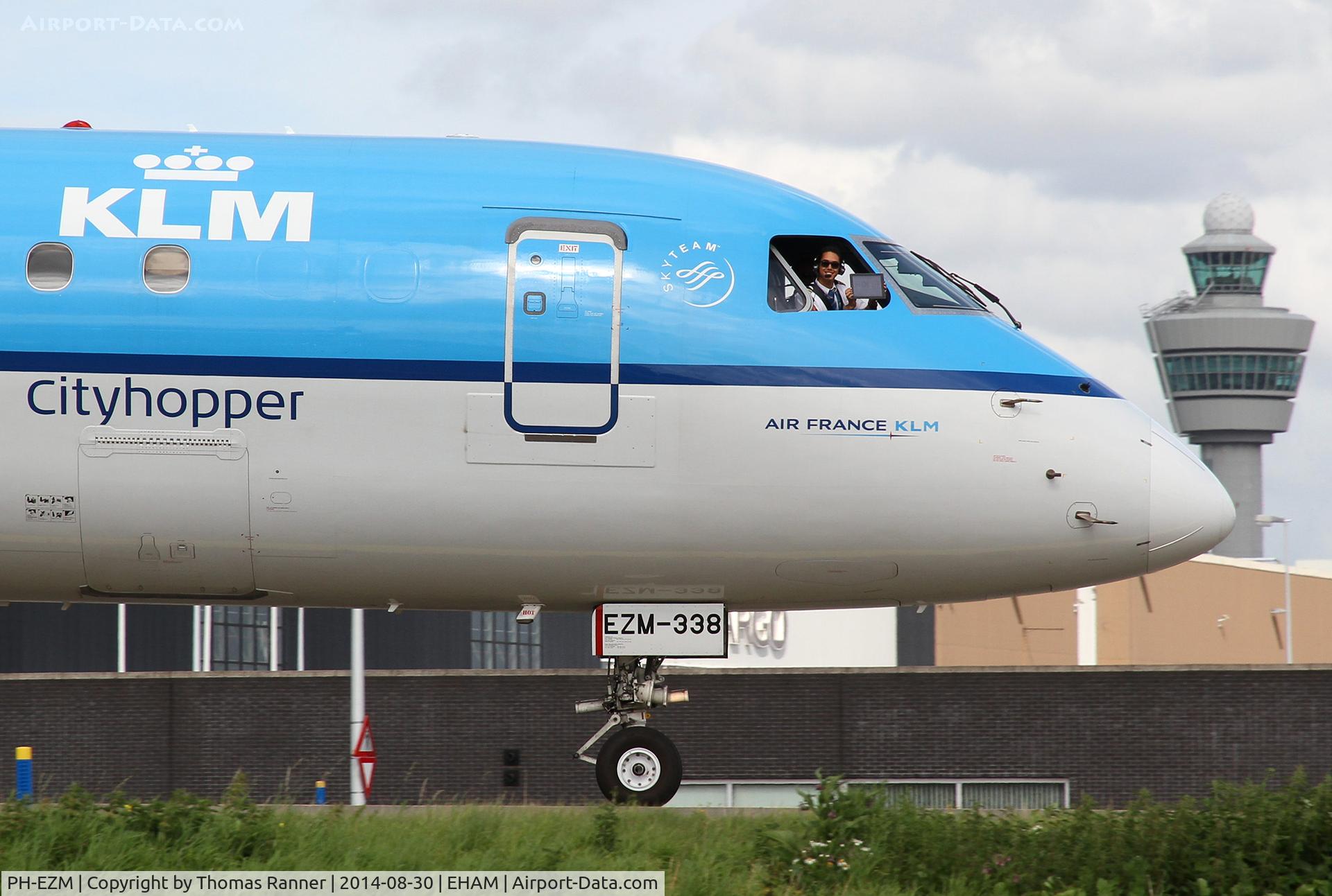 PH-EZM, 2010 Embraer 190LR (ERJ-190-100LR) C/N 19000338, KLM Emb190
