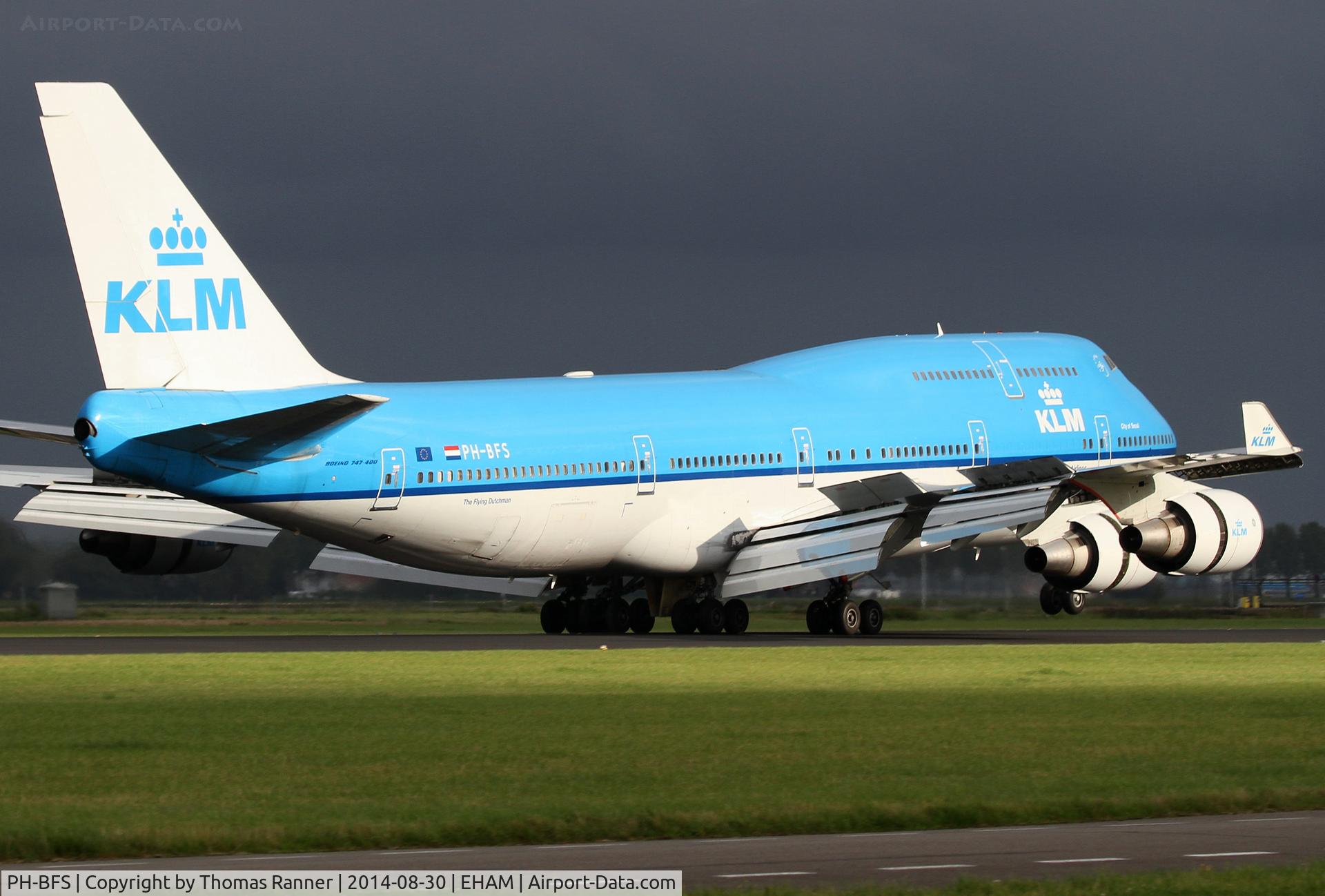 PH-BFS, 1996 Boeing 747-406BC C/N 28195, KLM B747