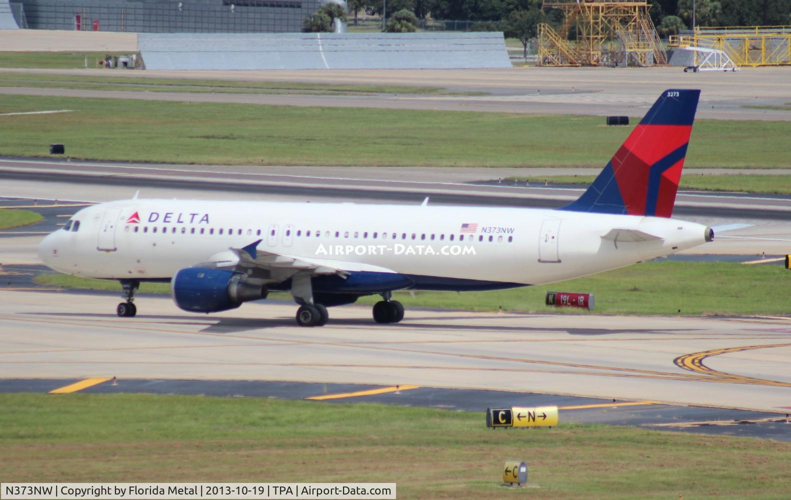 N373NW, 2001 Airbus A320-212 C/N 1641, Delta A320