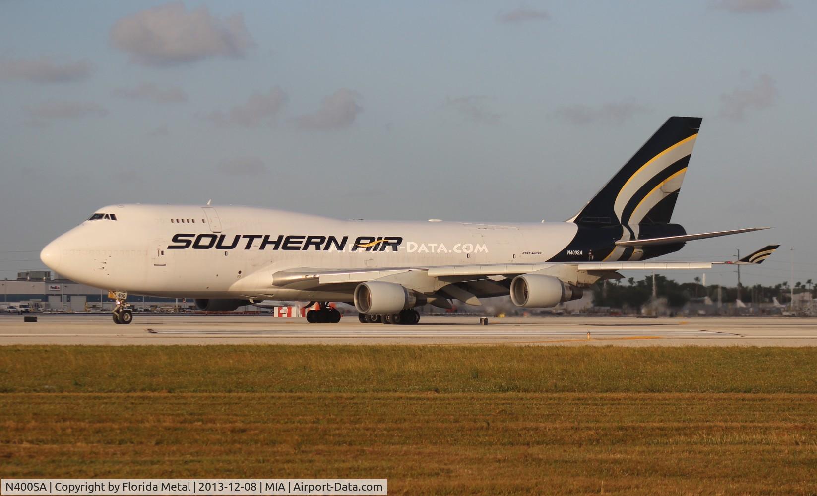 N400SA, 1993 Boeing 747-400 C/N 27068, Southern Air Cargo 747-400BCF
