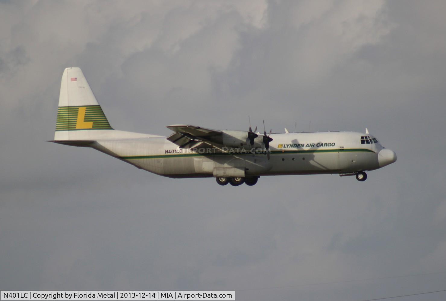 N401LC, 1975 Lockheed L-100-30 Hercules (L-382) C/N 382-4606, Lynden Cargo L-100