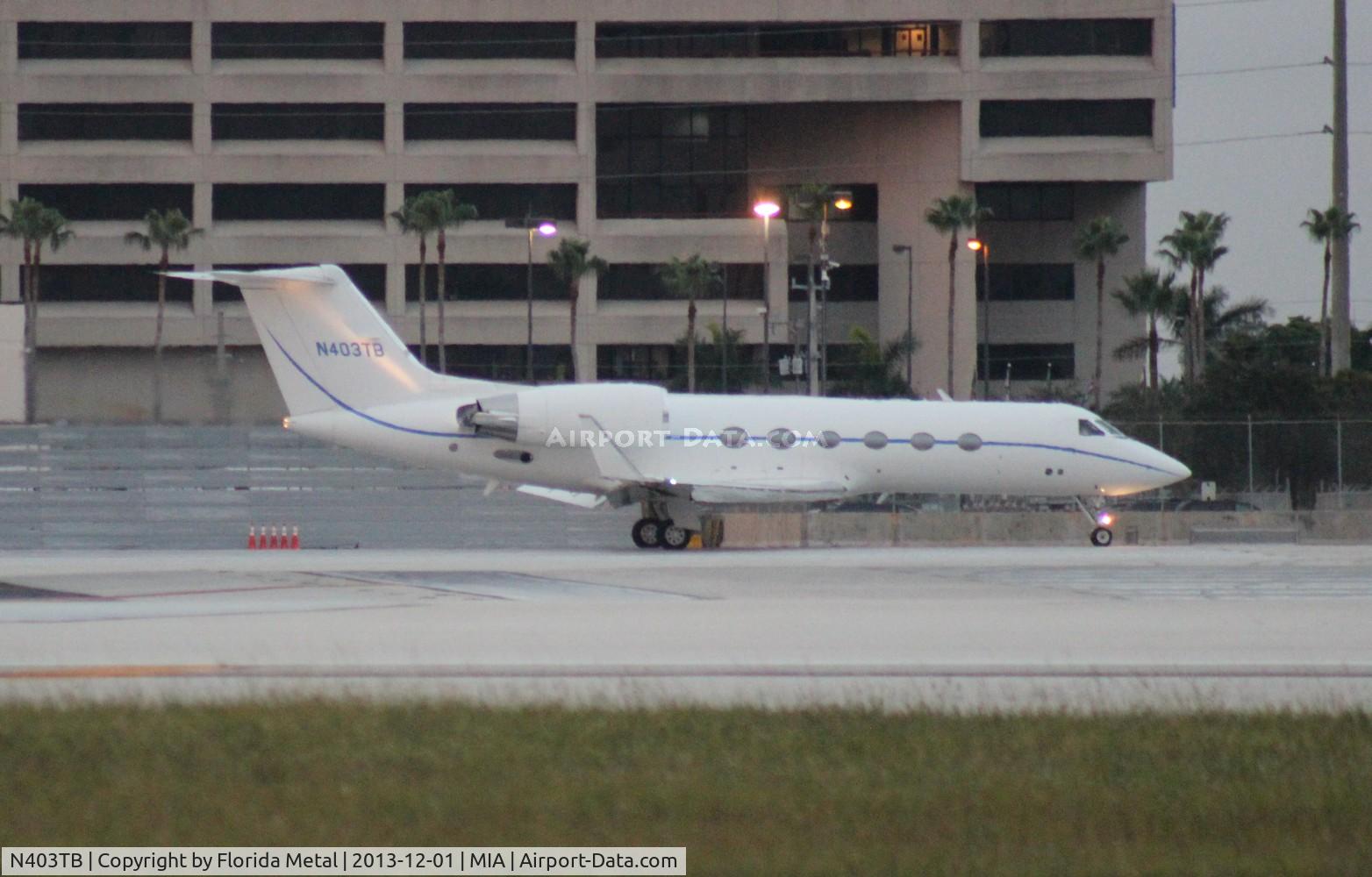 N403TB, 1992 Gulfstream Aerospace G-IV C/N 1191, Gulfstream IV