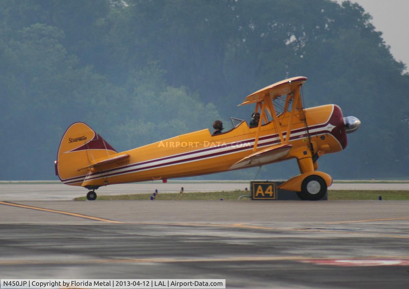 N450JP, 1994 Boeing PT-17 Kaydet (A75N1) C/N 75-4772-JJ, Stearman PT-17 in civilian colors