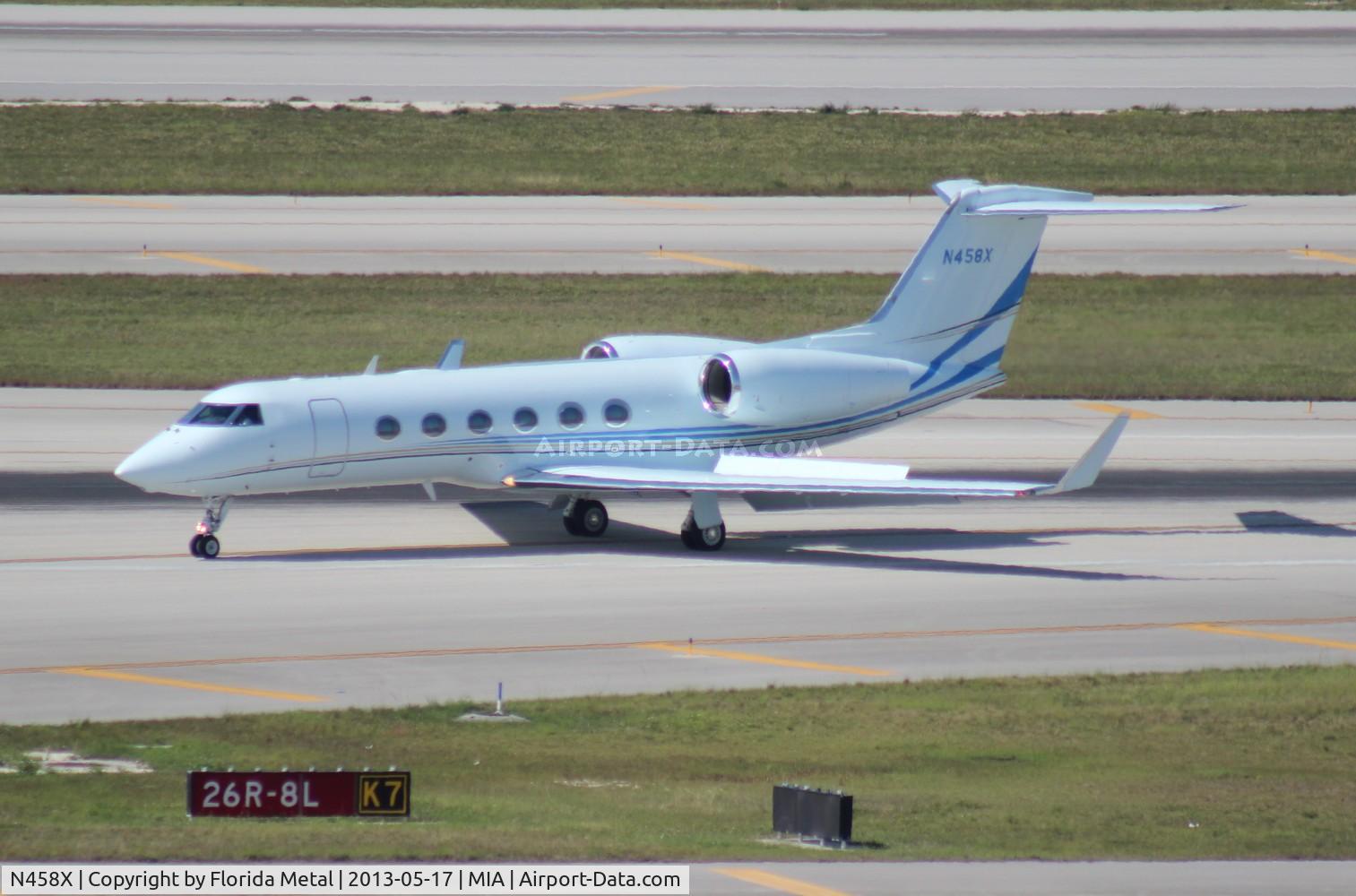 N458X, 2008 Gulfstream Aerospace GIV-X (G450) C/N 4138, Gulfstream 450