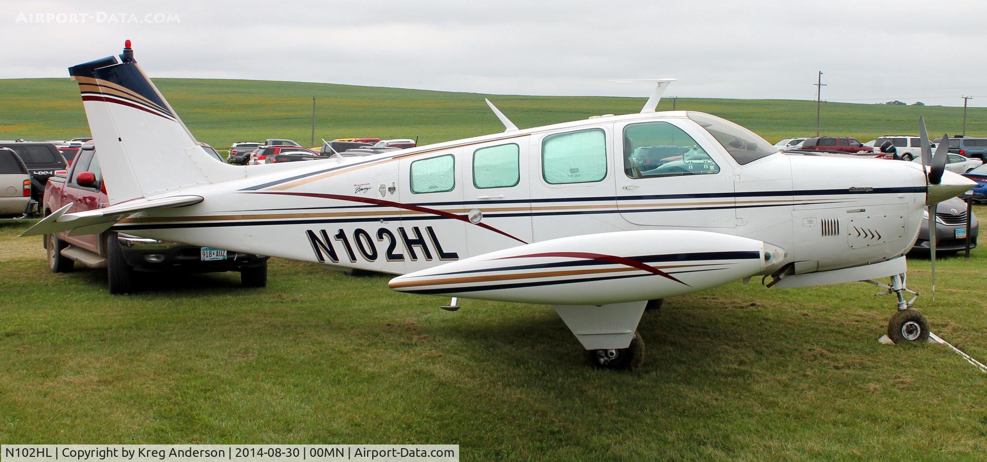 N102HL, 1979 Beech A36 Bonanza 36 C/N E-1462, 2014 Gerry Beck Memorial Fly-in