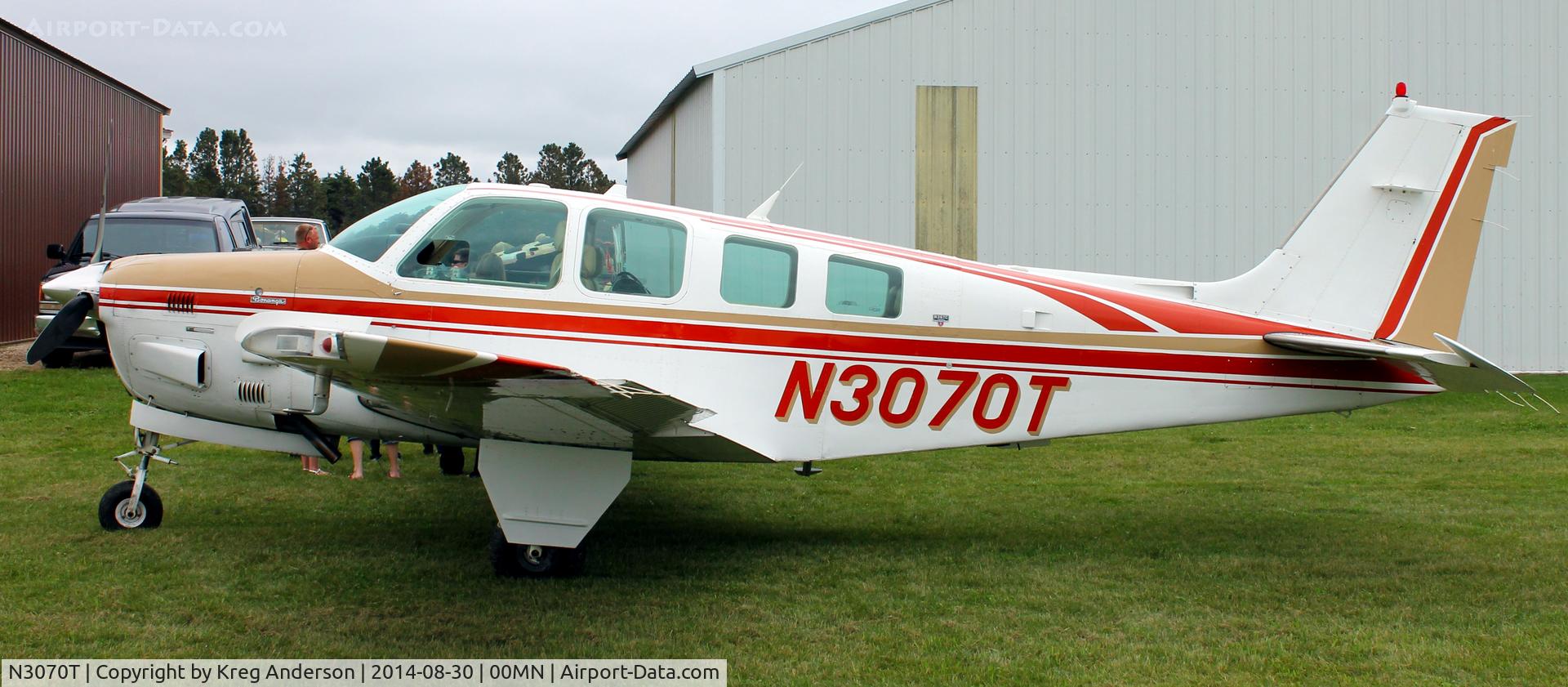N3070T, 1987 Beech B36TC Bonanza C/N EA-462, 2014 Gerry Beck Memorial Fly-in