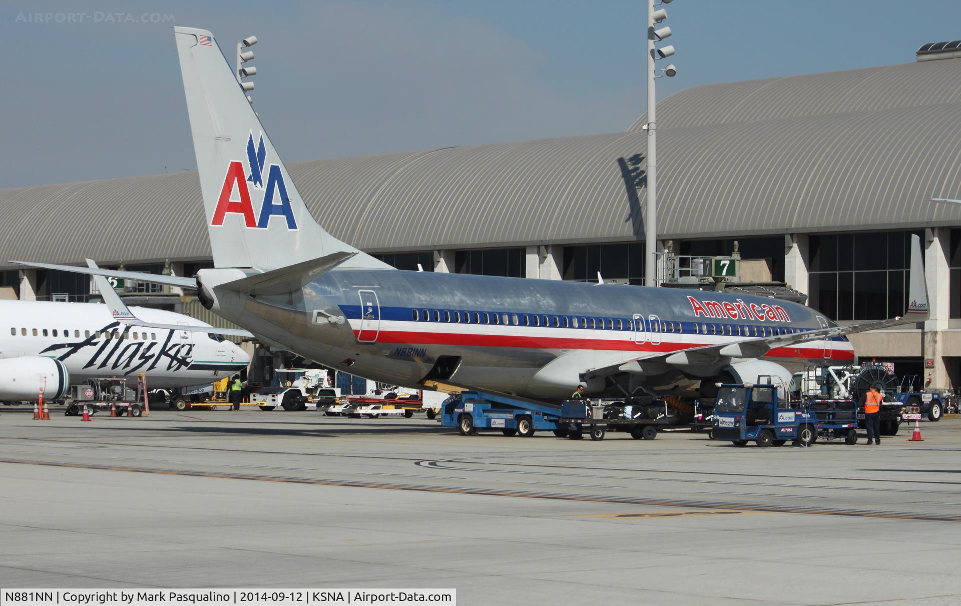N881NN, Boeing 737-823 C/N 31135, Boeing 737-800