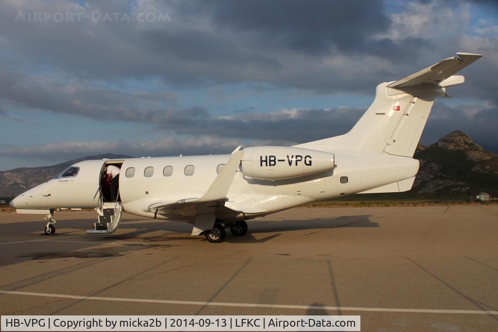HB-VPG, 2011 Embraer EMB-505 Phenom 300 C/N 50500068, Parked