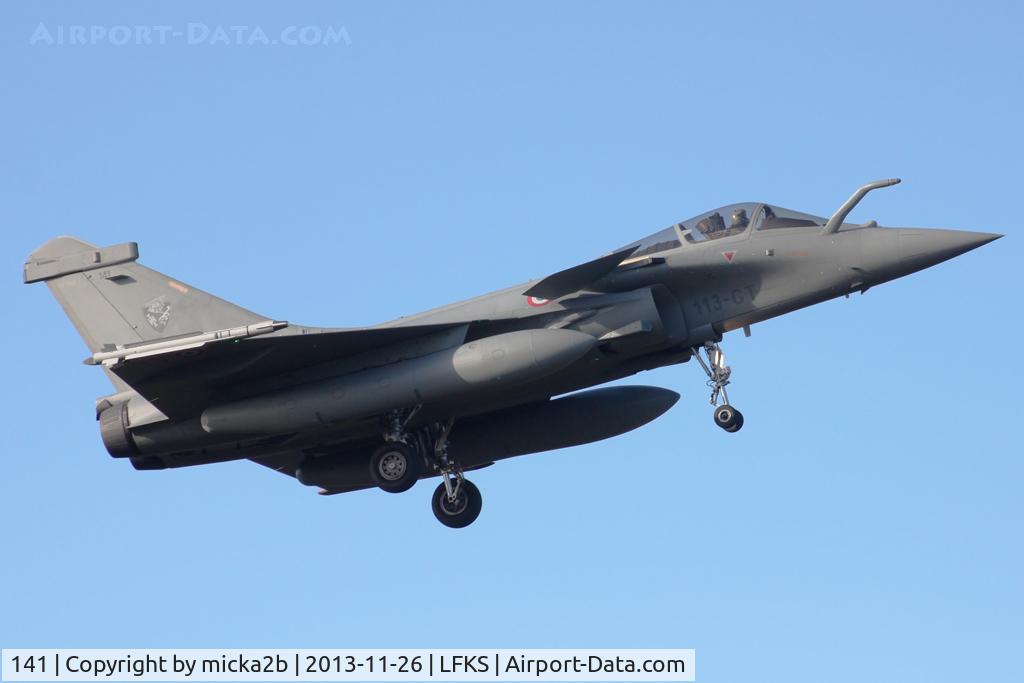141, Dassault Rafale C C/N 141, Landing
