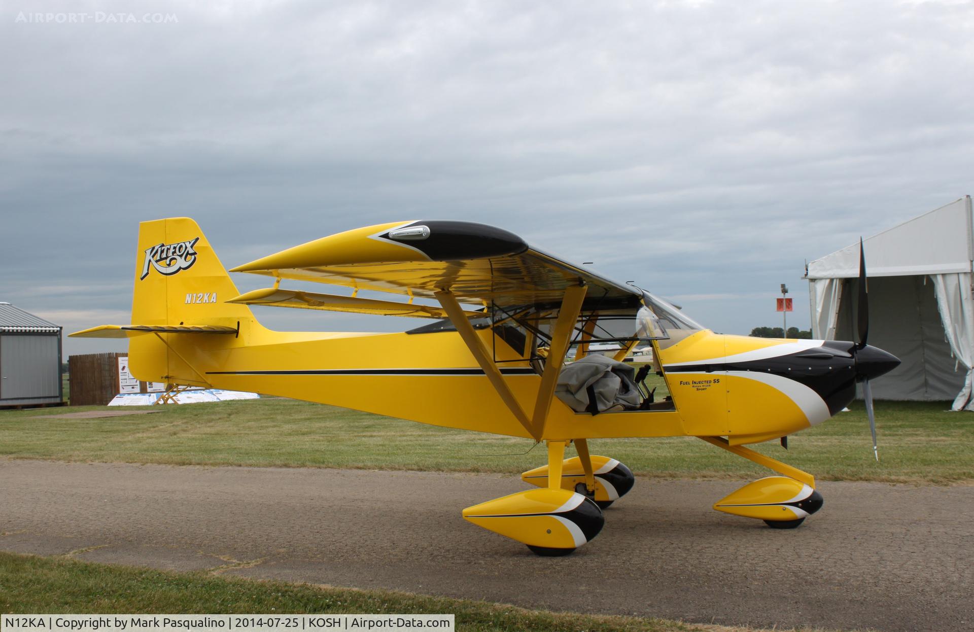 N12KA, 2010 Kitfox Aircraft Super Sport C/N KA0706003, Kitfox Super Sport