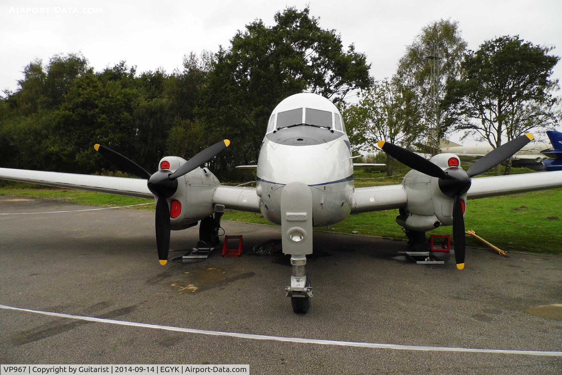 VP967, 1948 De Havilland DH-104 Devon C.2 C/N 04220, Displayed at the York Air Museum