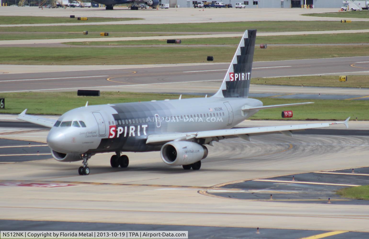 N512NK, 2006 Airbus A319-132 C/N 2673, Spirit A319