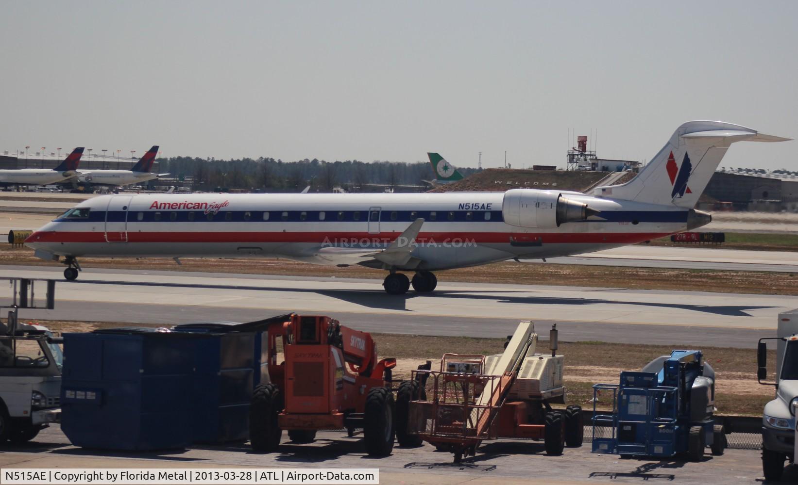 N515AE, 2003 Bombardier CRJ-701ER (CL-600-2C10) Regional Jet C/N 10121, American Eagle CRJ-700