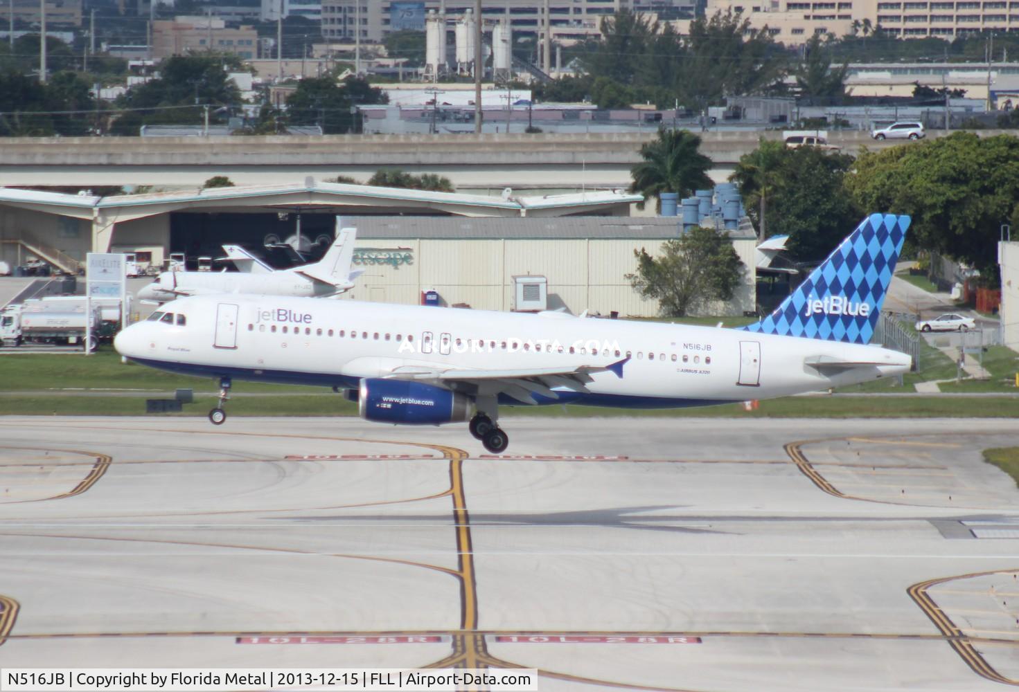 N516JB, 2000 Airbus A320-232 C/N 1302, Jet Blue A320