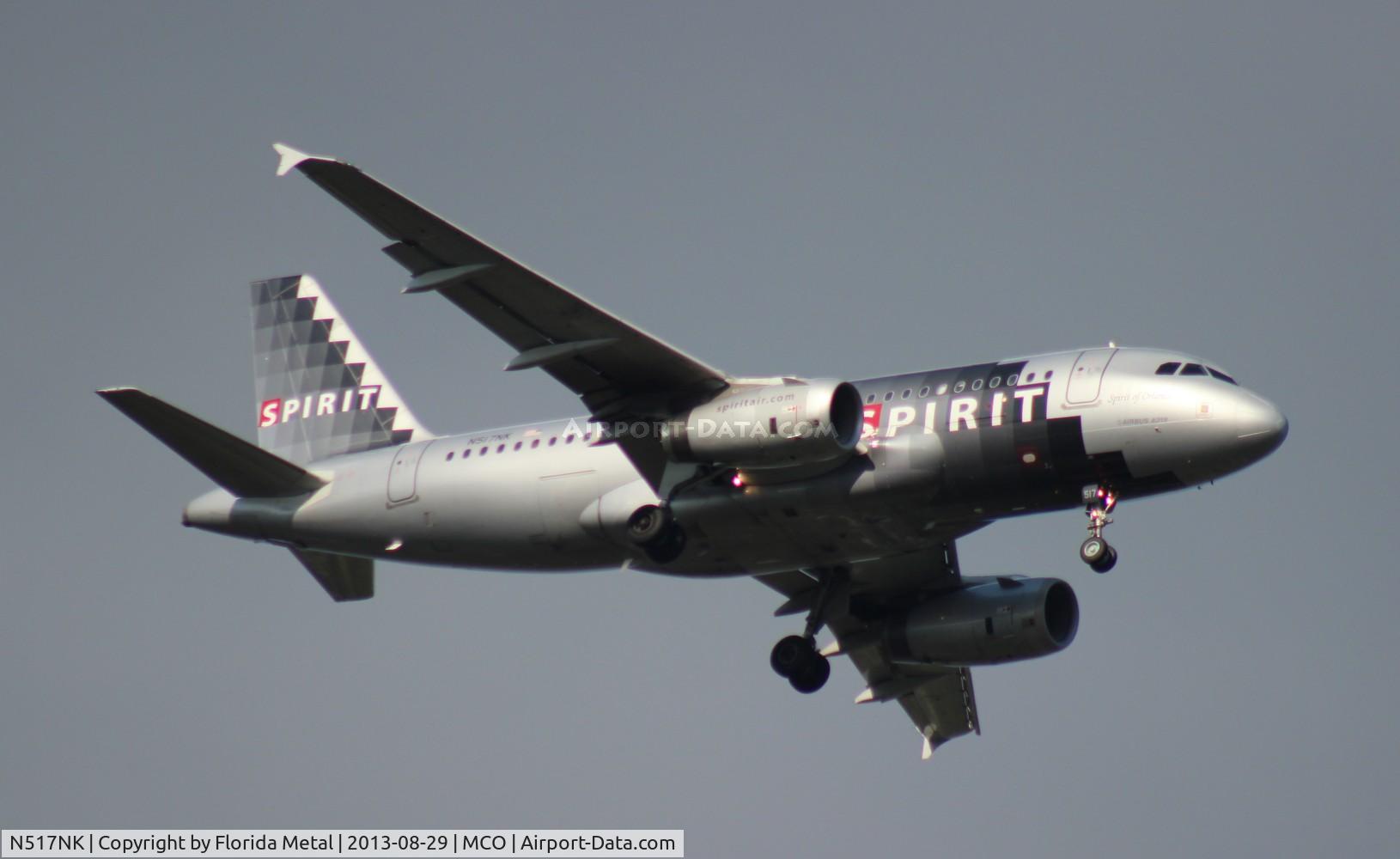 N517NK, 2006 Airbus A319-132 C/N 2711, Spirit A319 